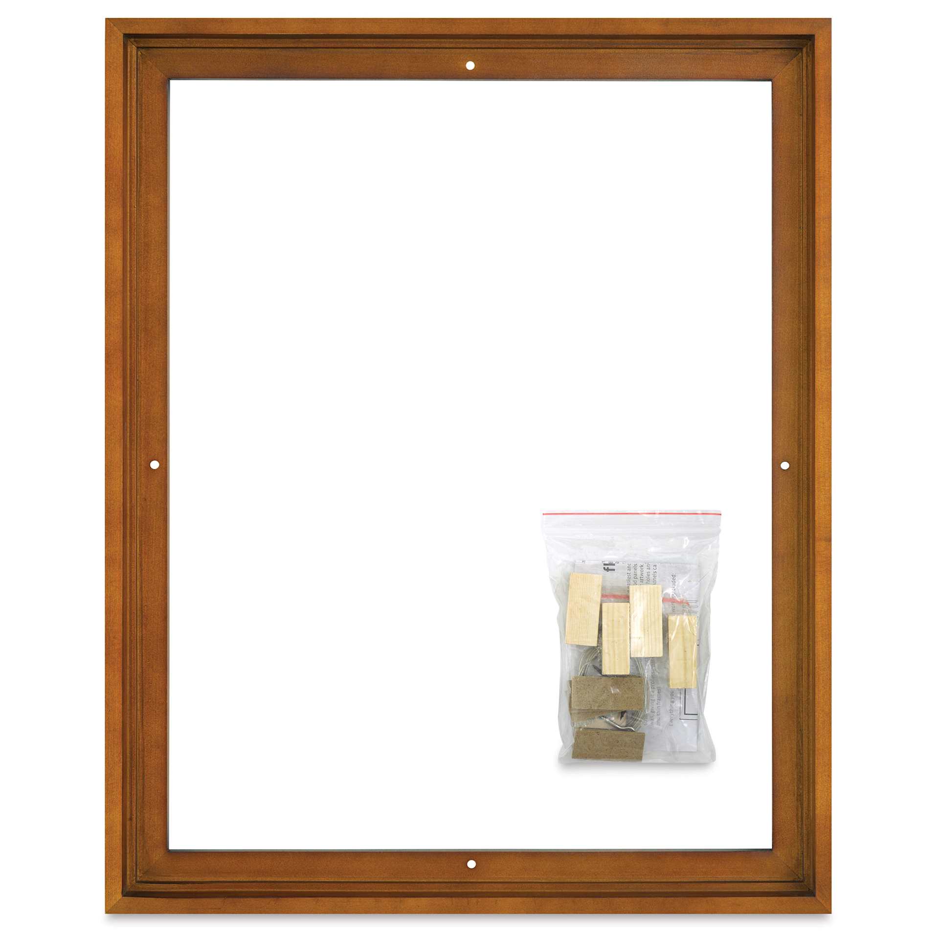Ampersand Floaterframe - Bold, Walnut, 16" x 20", 7/8", with included hardware