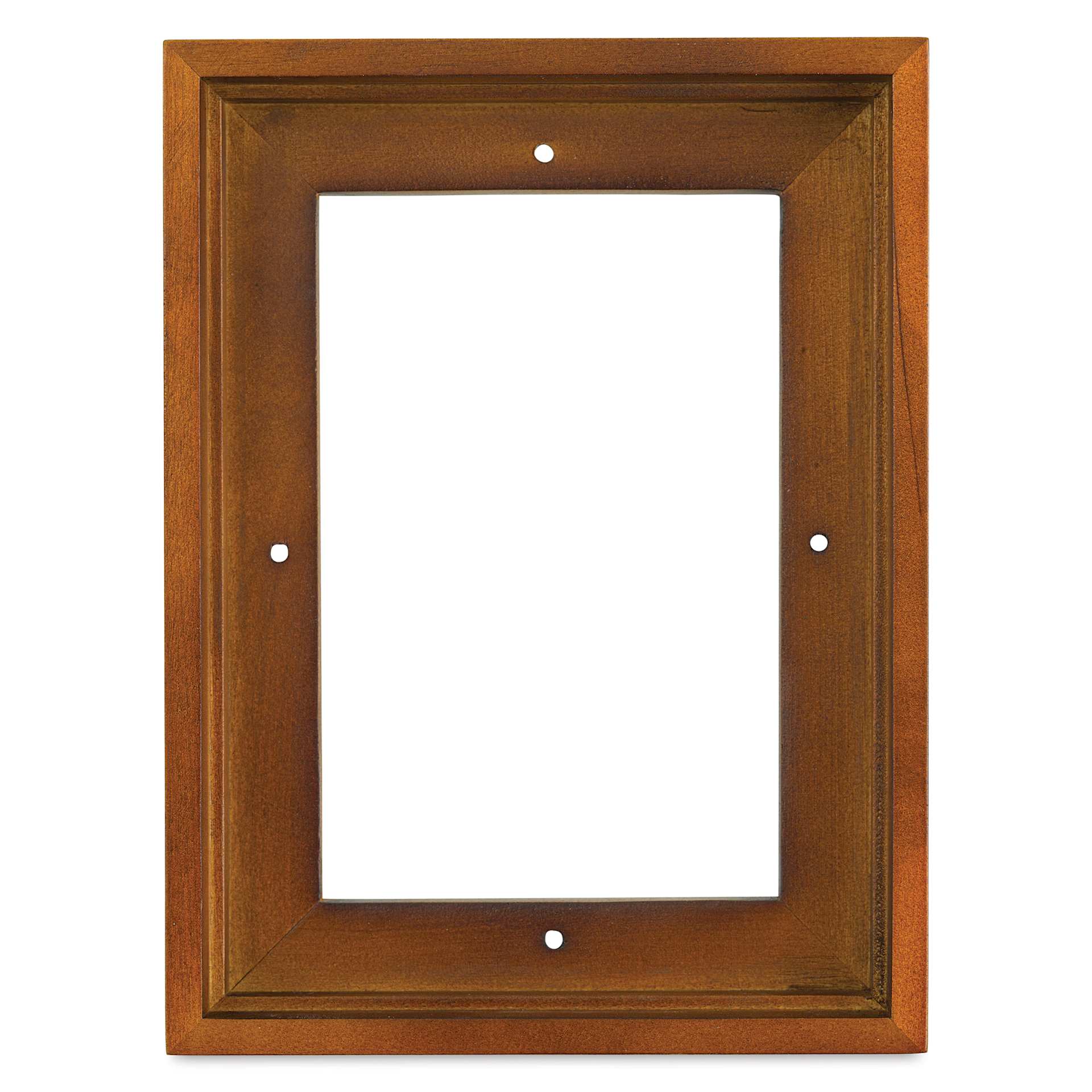 Ampersand Floaterframe - Thin, Walnut, 5" x 7", 7/8", front view
