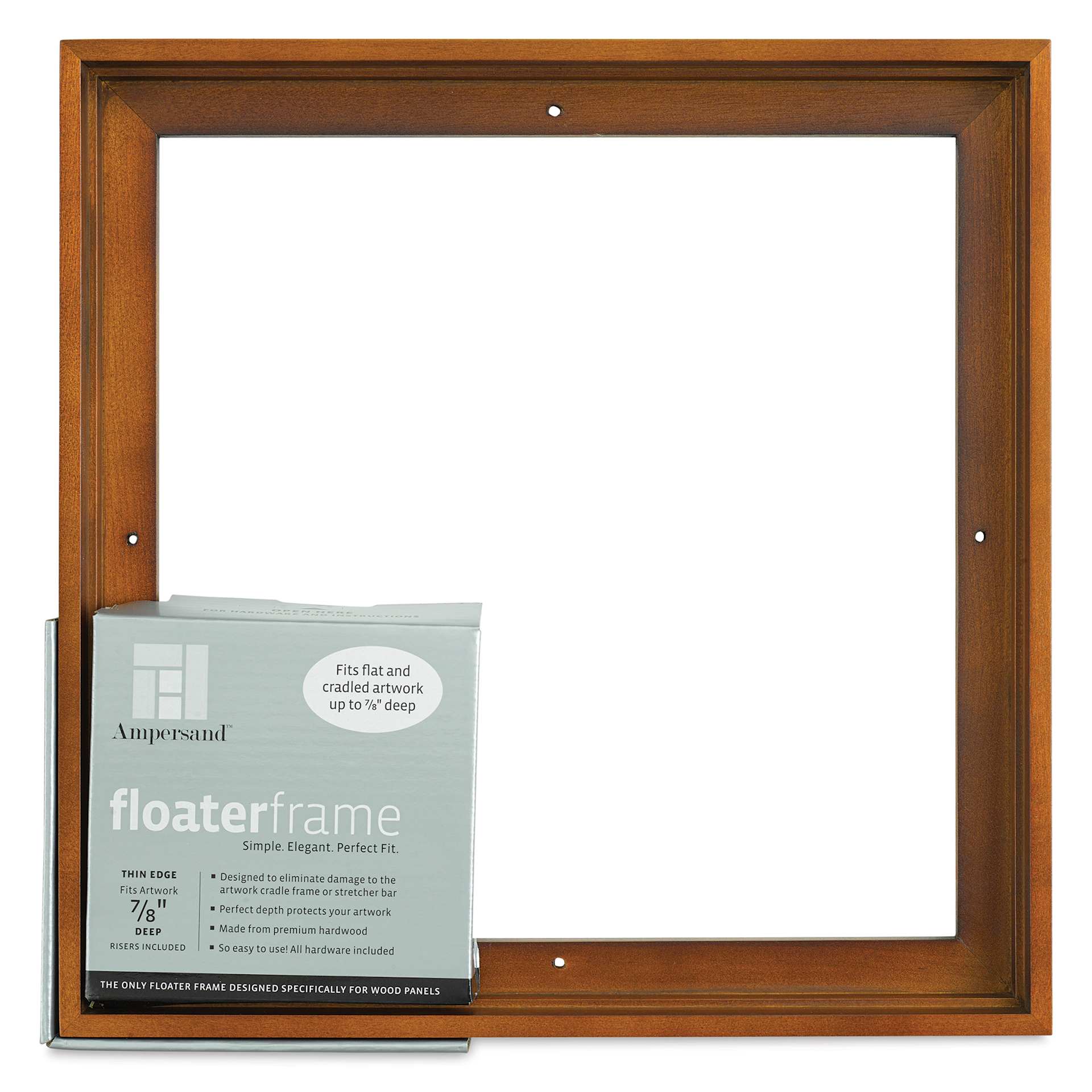 Ampersand FloaterFrames - Walnut Ampersand FloaterFrames - Walnut