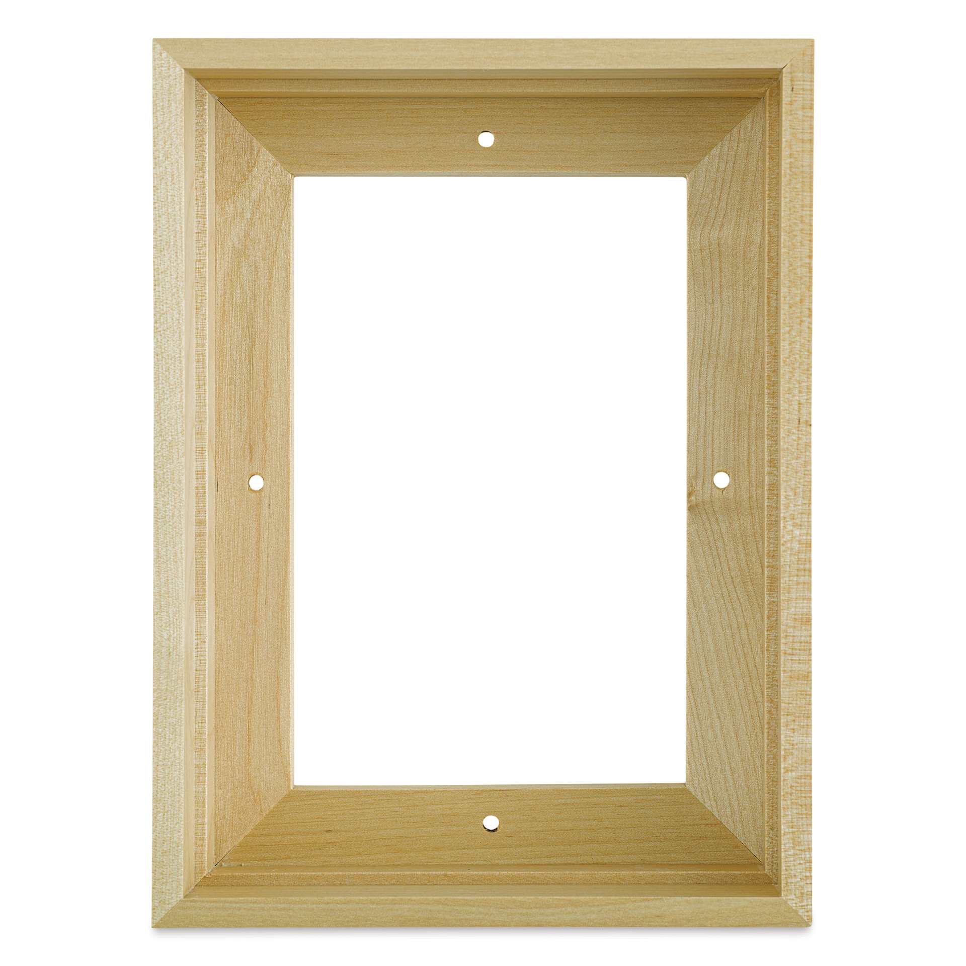 Ampersand Floaterframe - Thin, Maple, 5" x 7", 1-1/2", front view