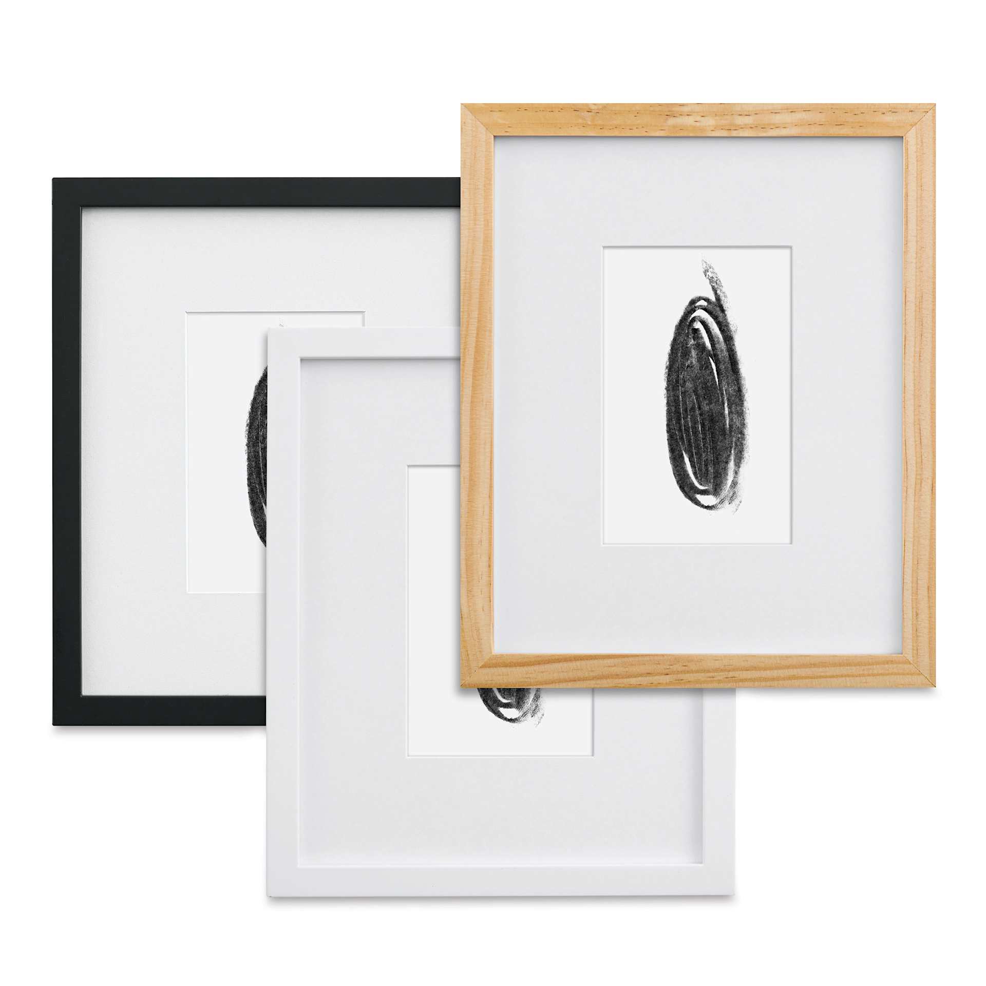 Blick Emery Gallery Frames with Mat, different finishes Blick Emery Gallery Frames with Mat, different finishes