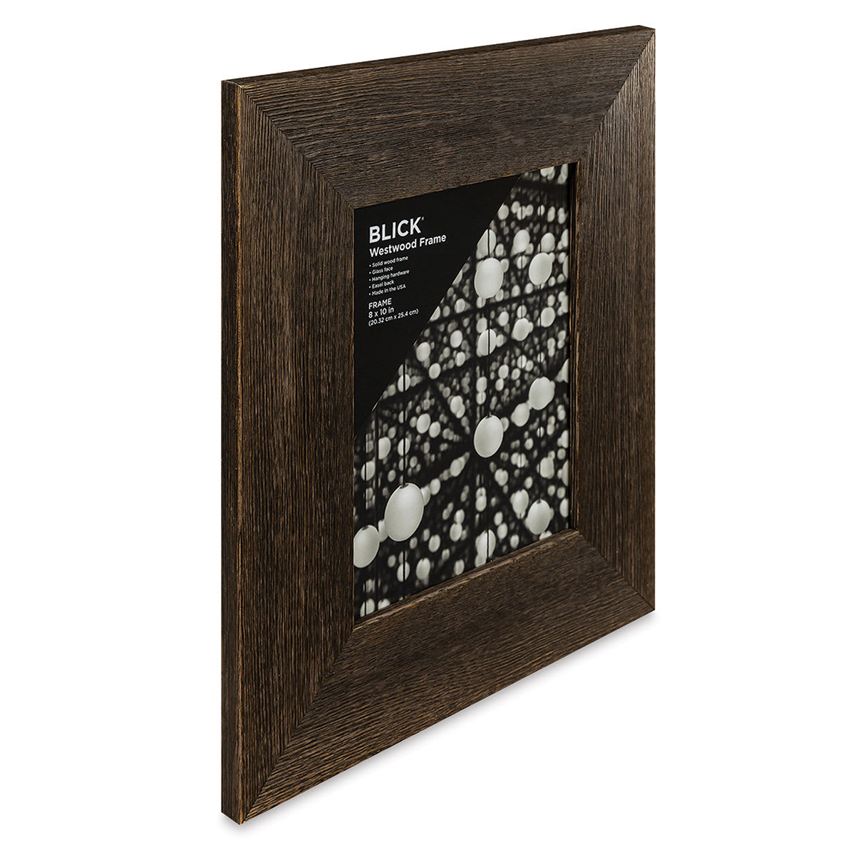 Blick Westwood Frames - Charcoal, Wide, 8" x 10" side view Blick Westwood Frames - Charcoal, Wide, 8" x 10" side view