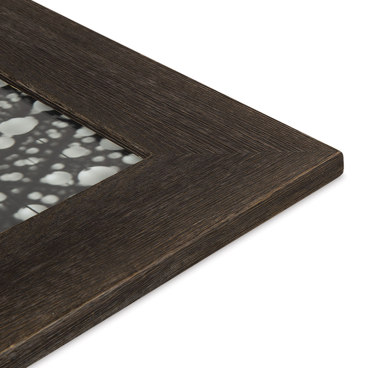 Blick Westwood Frames - Charcoal, Wide, 8" x 10" close up of corner Blick Westwood Frames - Charcoal, Wide, 8" x 10" close up of corner