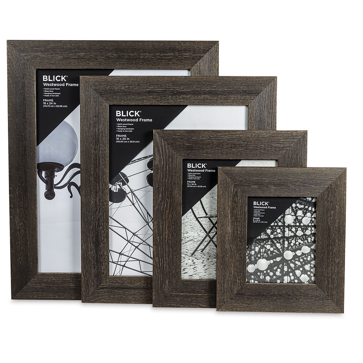 Blick Westwood Frames - Charcoal, Wide Frames Blick Westwood Frames - Charcoal, Wide Frames