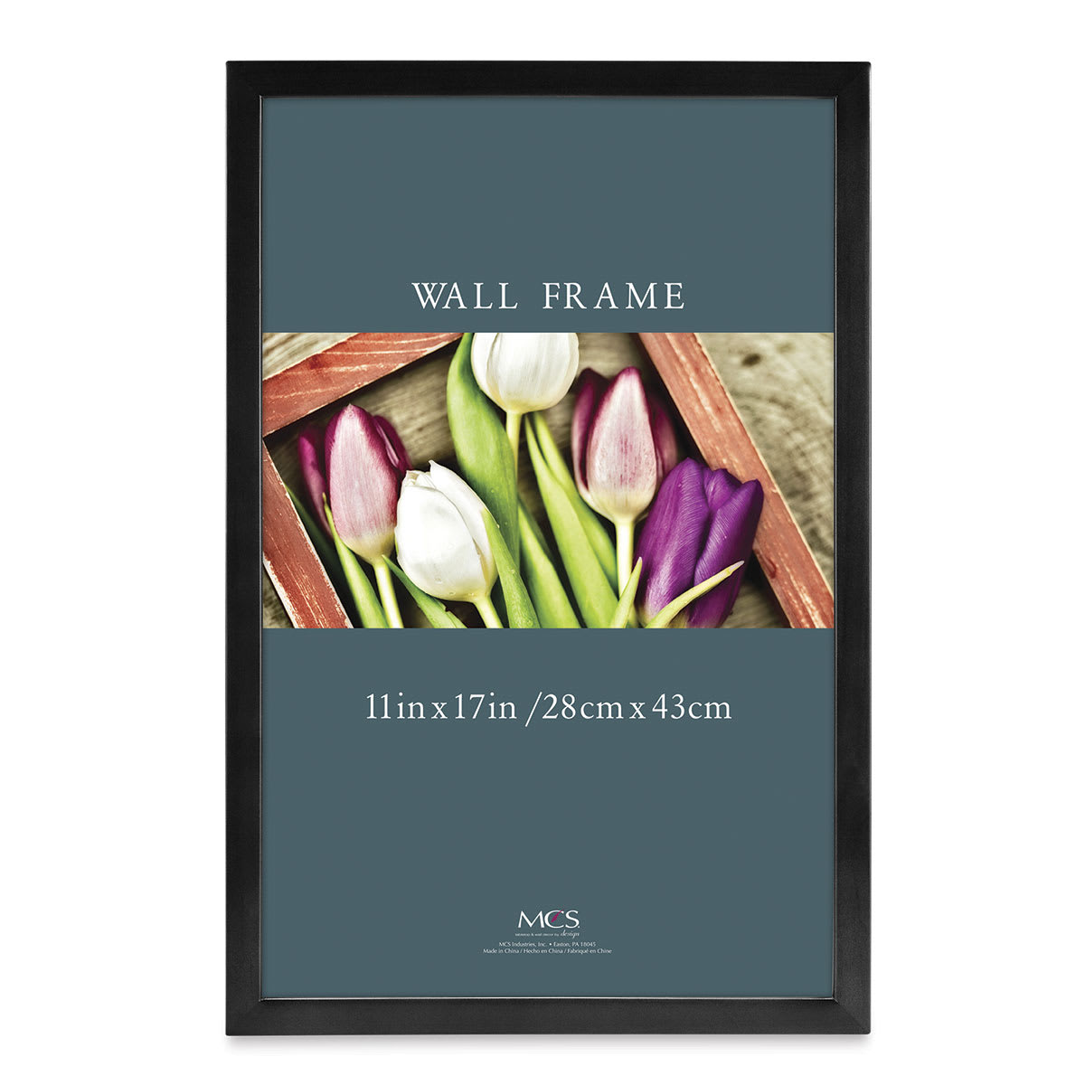 MCS East Village Frames - Front view of 11" x 17" frame