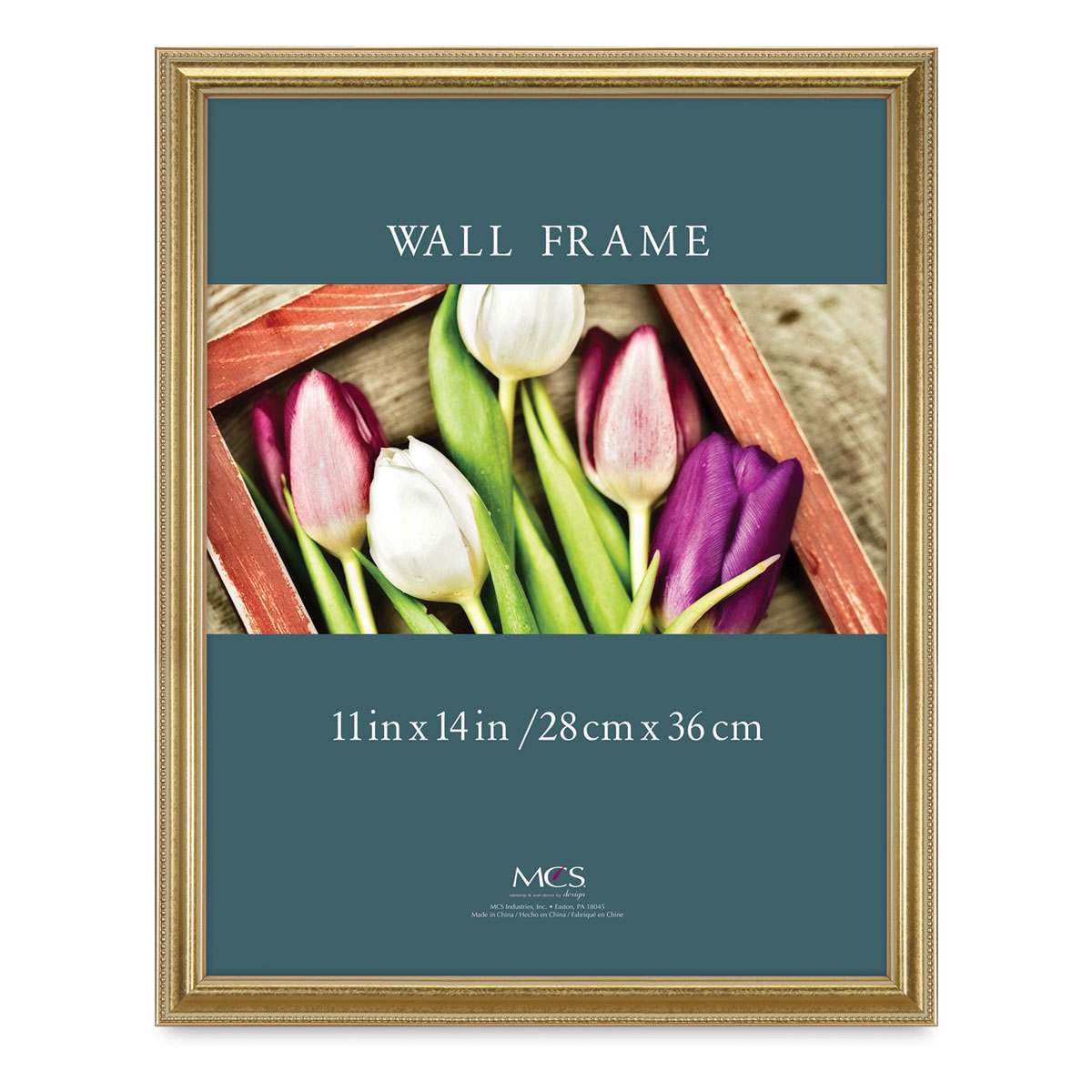 MCS Renaissance Frame - Provincial Gold, 11" x 14"