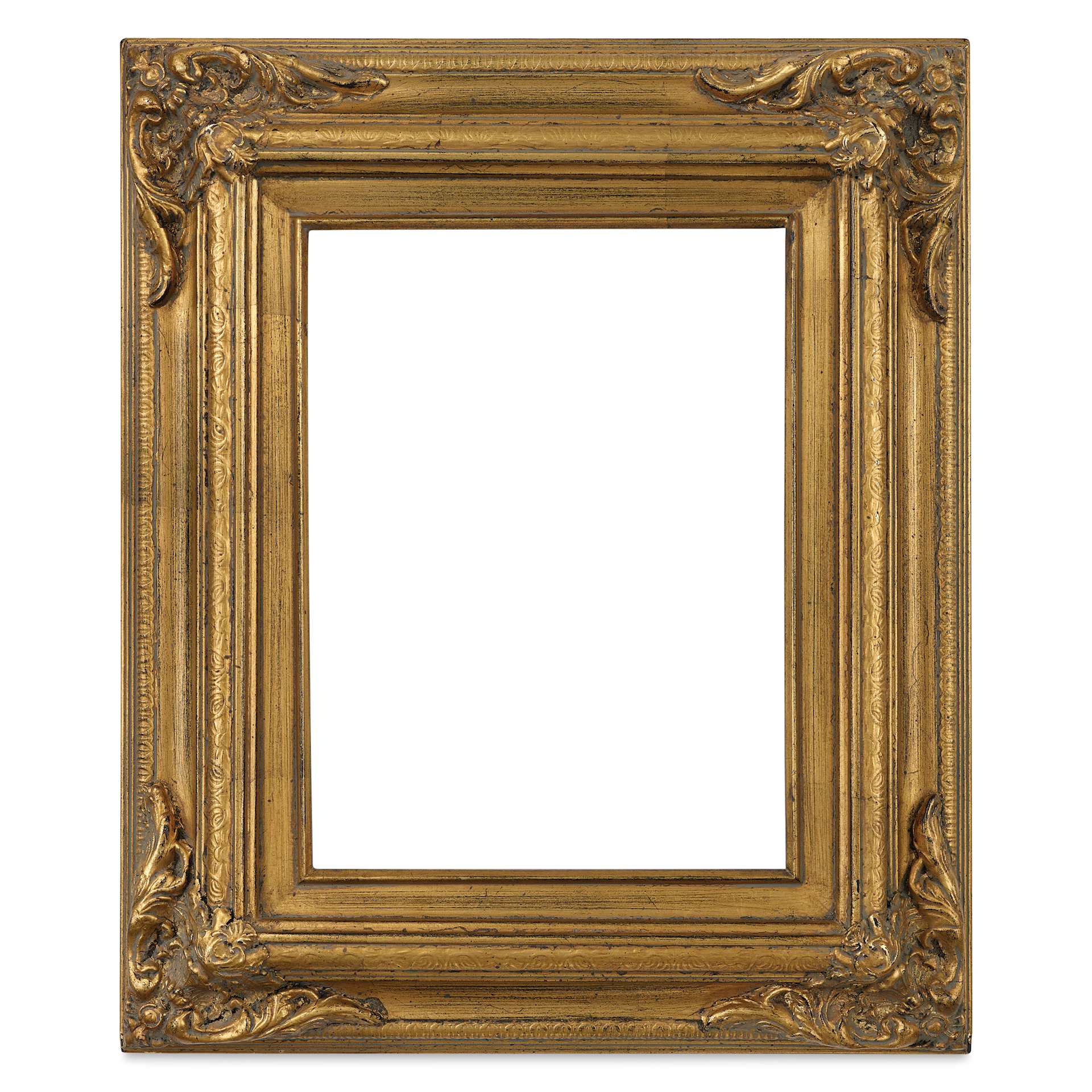 Blick Baroque Frame - Gold Leaf, 9" x 12", front Blick Baroque Frame - Gold Leaf, 9" x 12", front