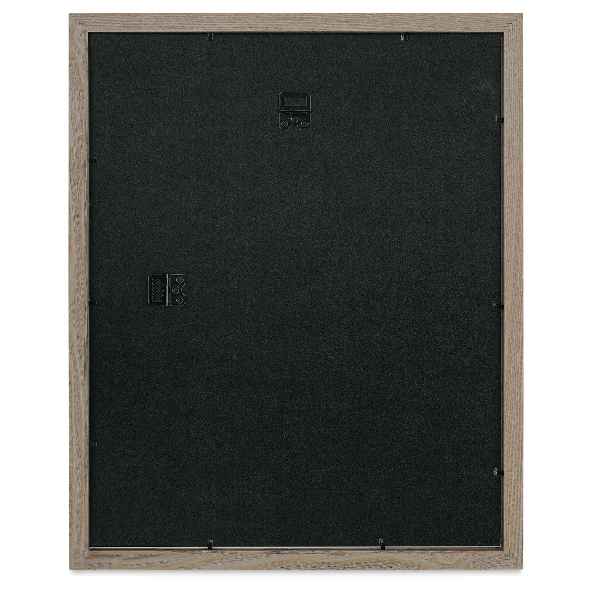 Blick Bellevue Frame - Grey Woodgrain, 16" x 20", back of frame