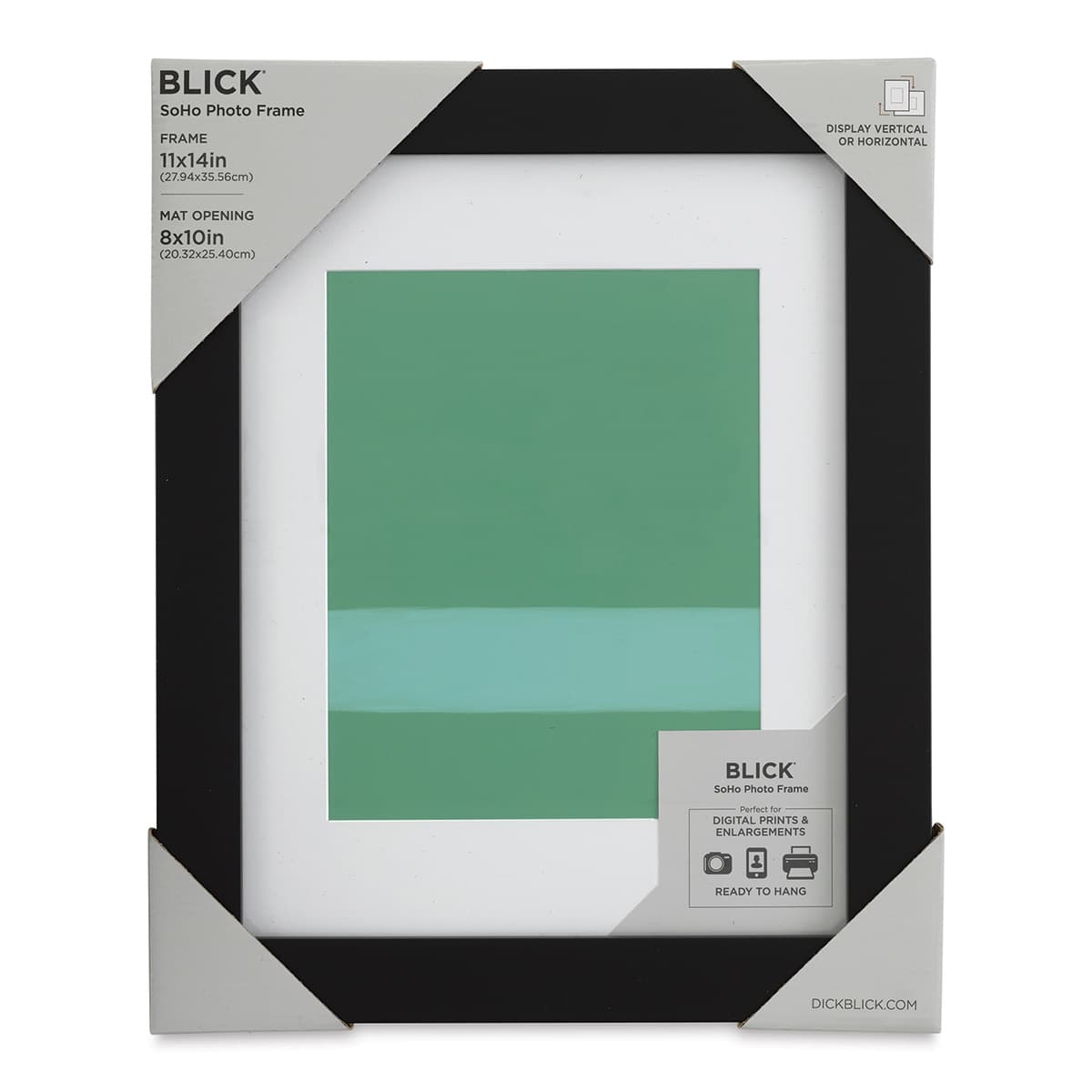 Blick Gallery Frame - Black, 11" x 14" (In packaging) Blick Gallery Frame - Black, 11" x 14" (In packaging)