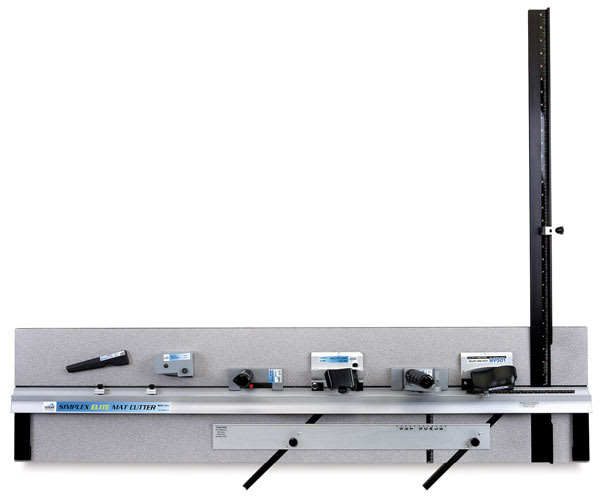 Model 750 Simplex Elite Mat Cutter, Side View Model 750 Simplex Elite Mat Cutter, Side View