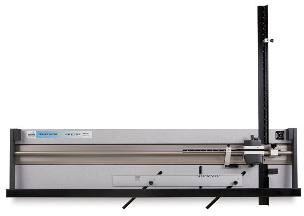 Framer's Edge 650 Mat Cutter Top View with Hinged Guide Rail Framer's Edge 650 Mat Cutter Top View with Hinged Guide Rail