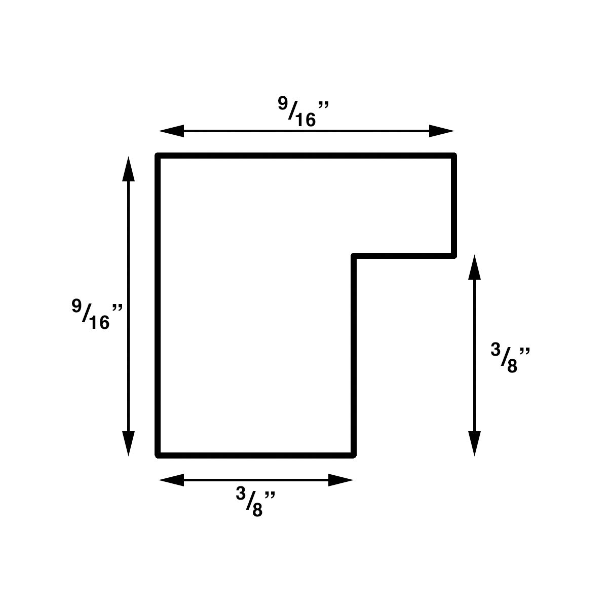 Nielsen Bainbridge Snap Gallery Frames - Diagram showing frame dimensions Nielsen Bainbridge Snap Gallery Frames - Diagram showing frame dimensions