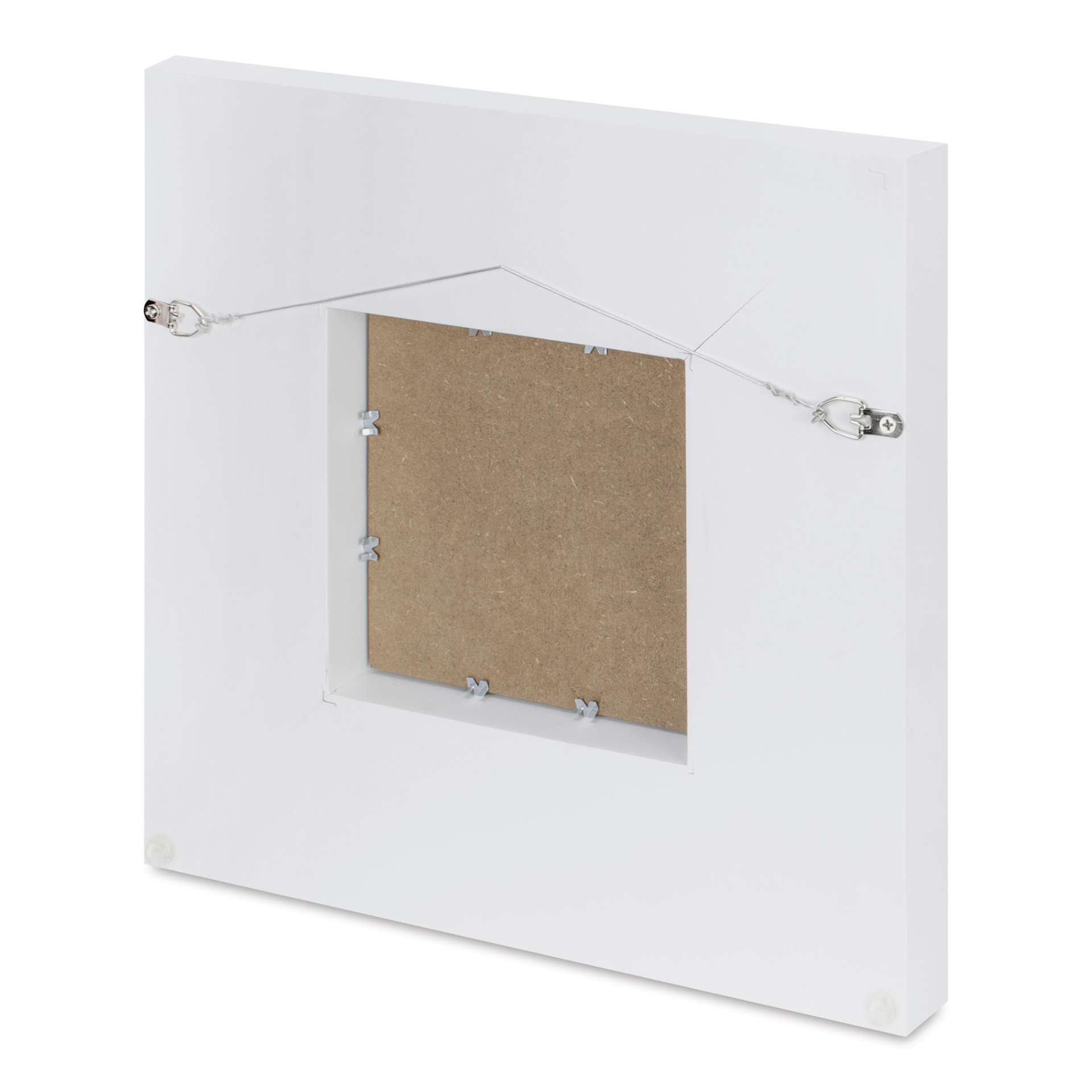 Ampersand DuoFrame back with mounted panel and hanging hardware.