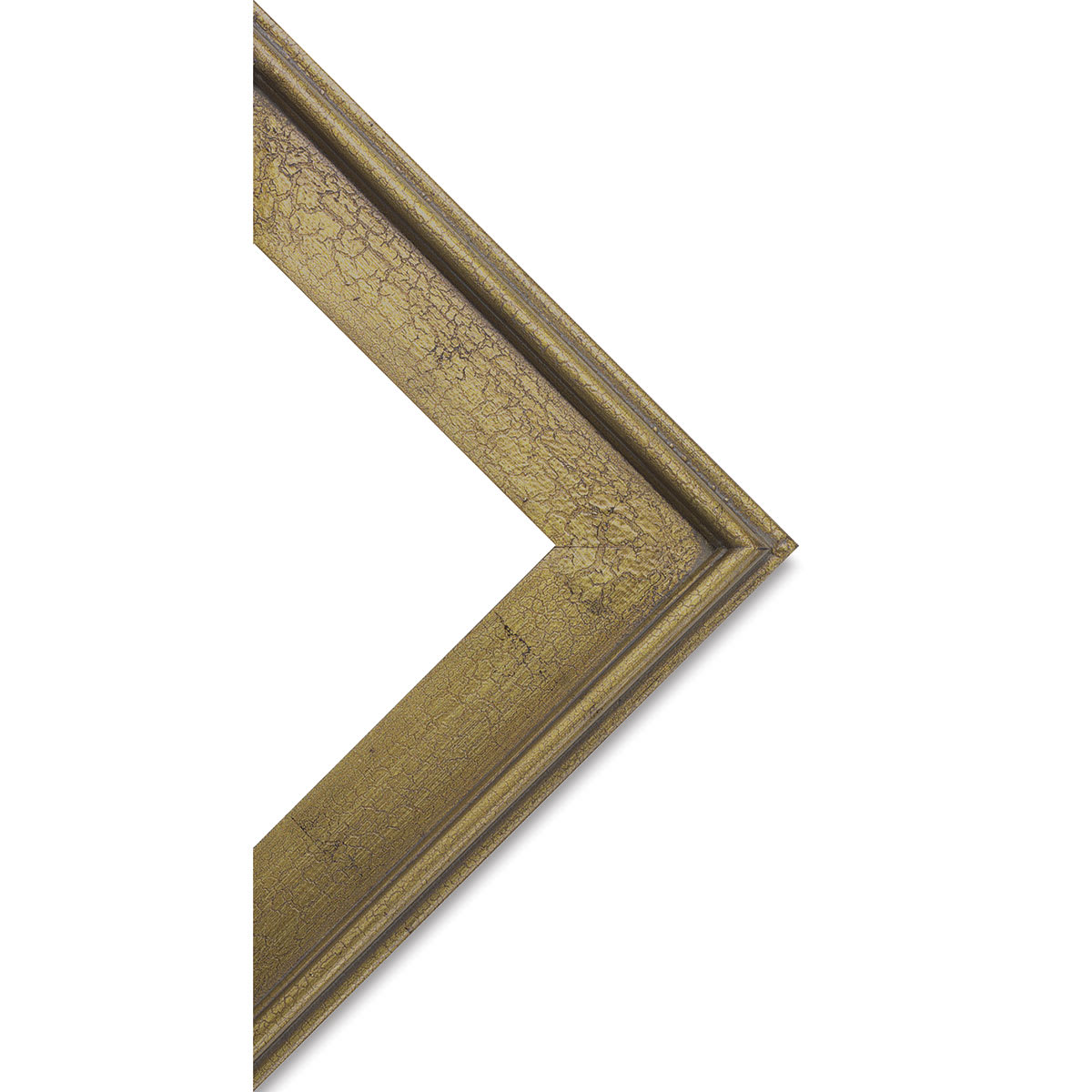 Blick Simplon Frame, 3-1/4”-8” x 10” x ½”, Gold Leaf Crackle