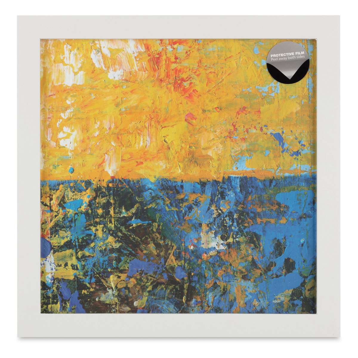 Blick Wood Gallery Frame - White, 10" x 10"