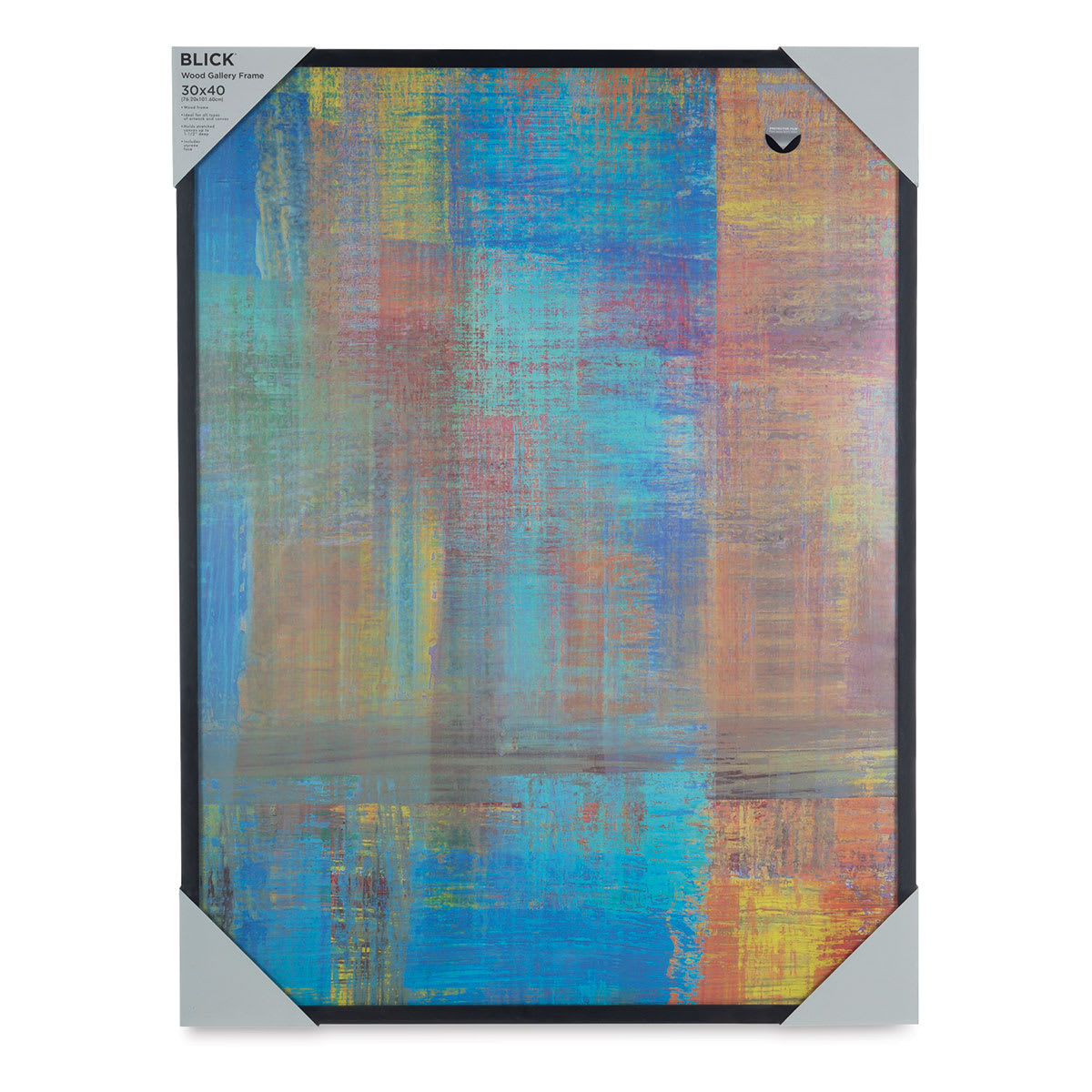 Blick Wood Gallery Frame - Black, 30" x 40"