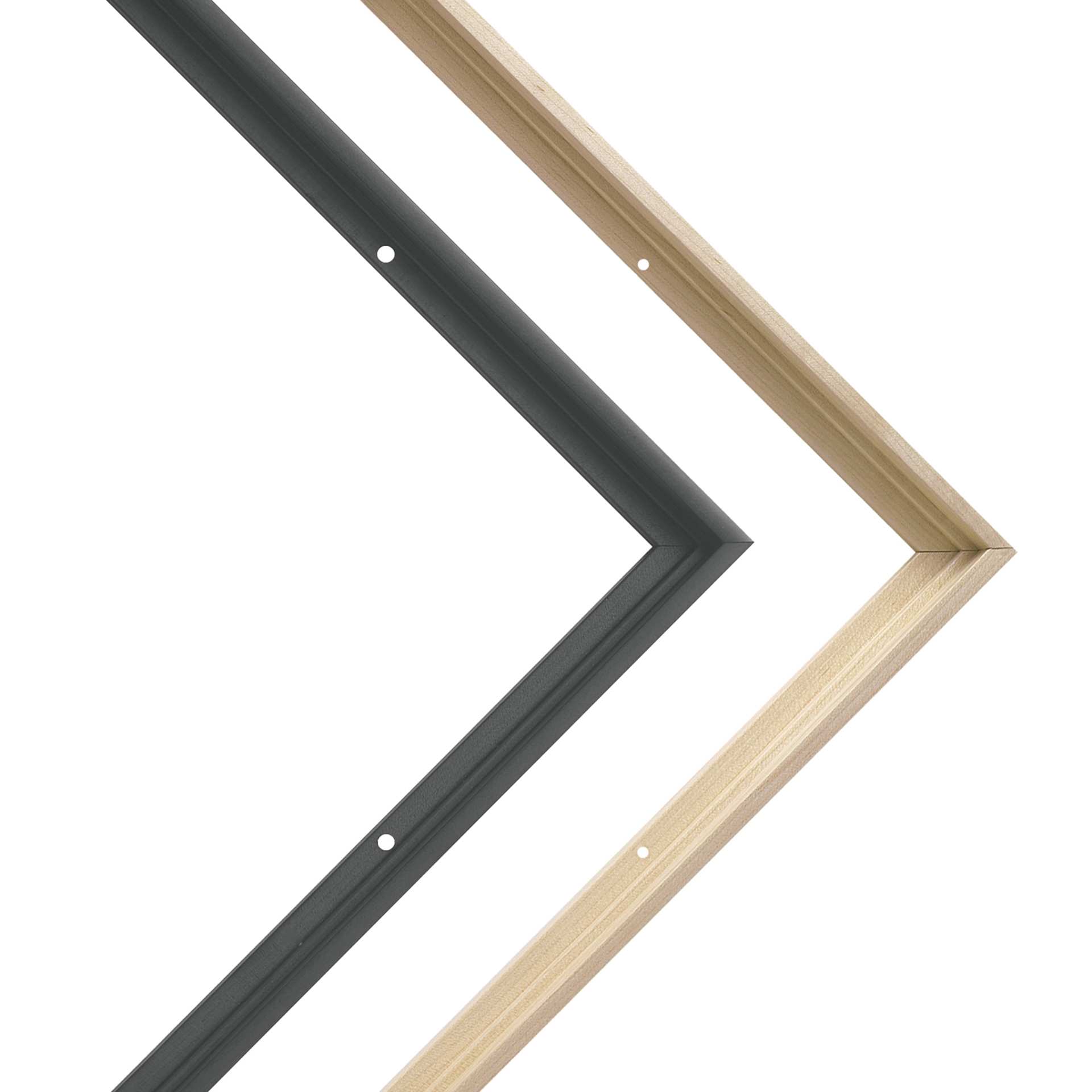 Blick Maplewood Floater Frames, corners Blick Maplewood Floater Frames, corners