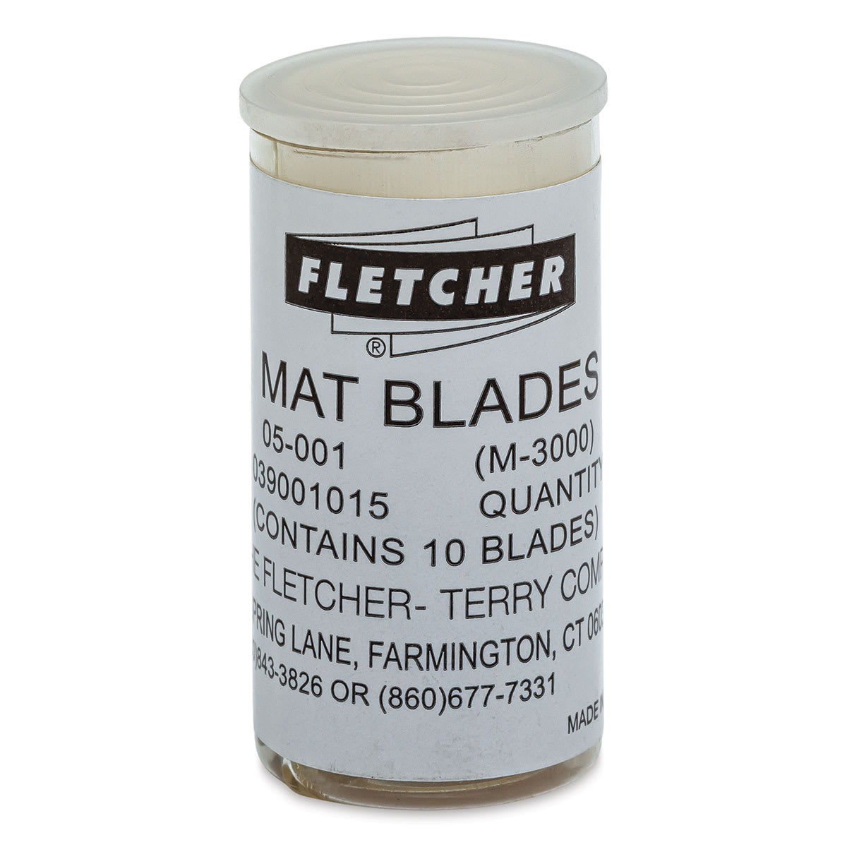 Fletcher Replacement Blade Pack - Pkg of 10 in canister