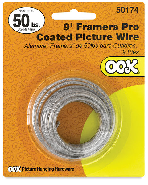OOK Framer's Pro Wire - 50 lb (front of packaging) OOK Framer's Pro Wire - 50 lb (front of packaging)