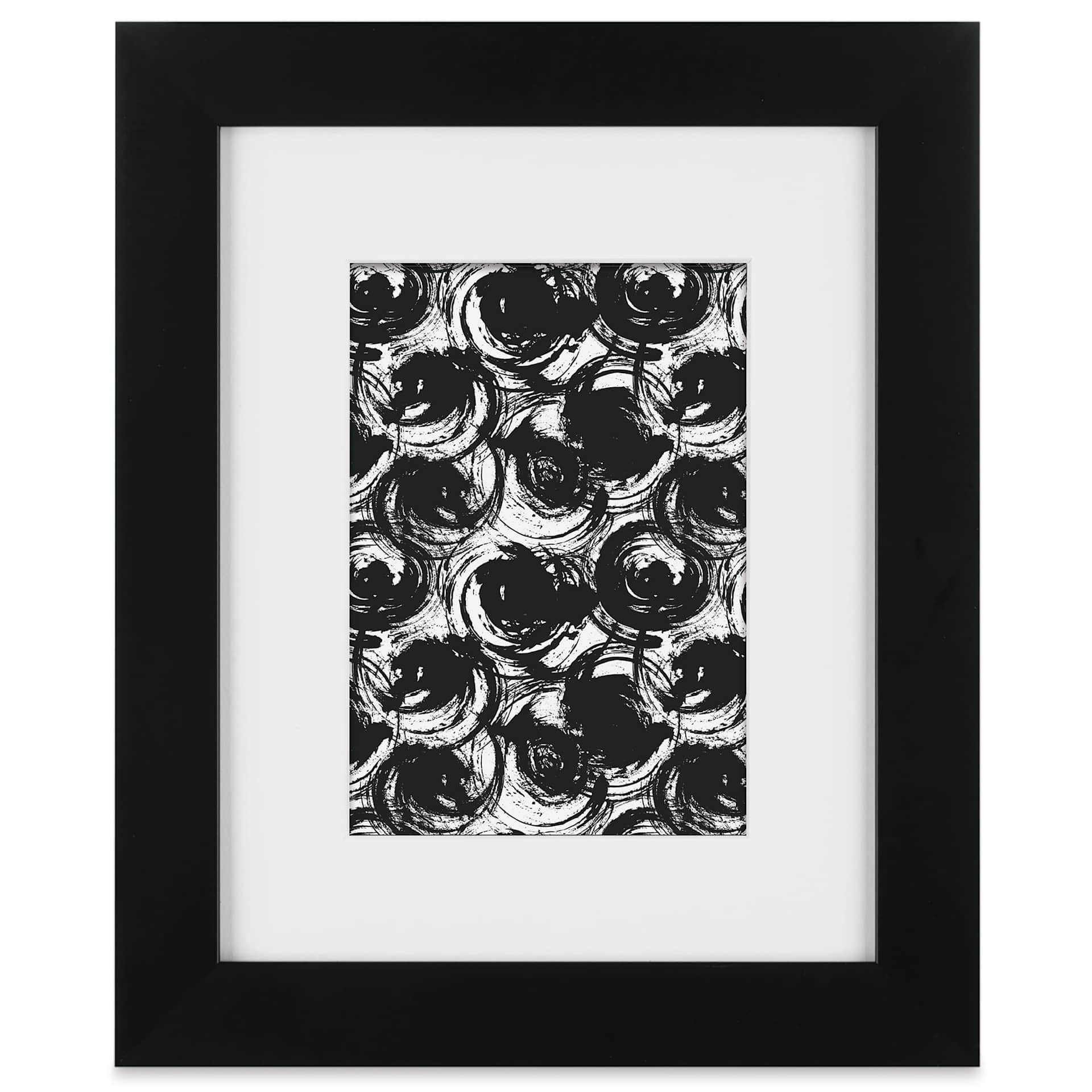 Blick Sheffield Frame-Black w/ White Mat, 8” x 10"