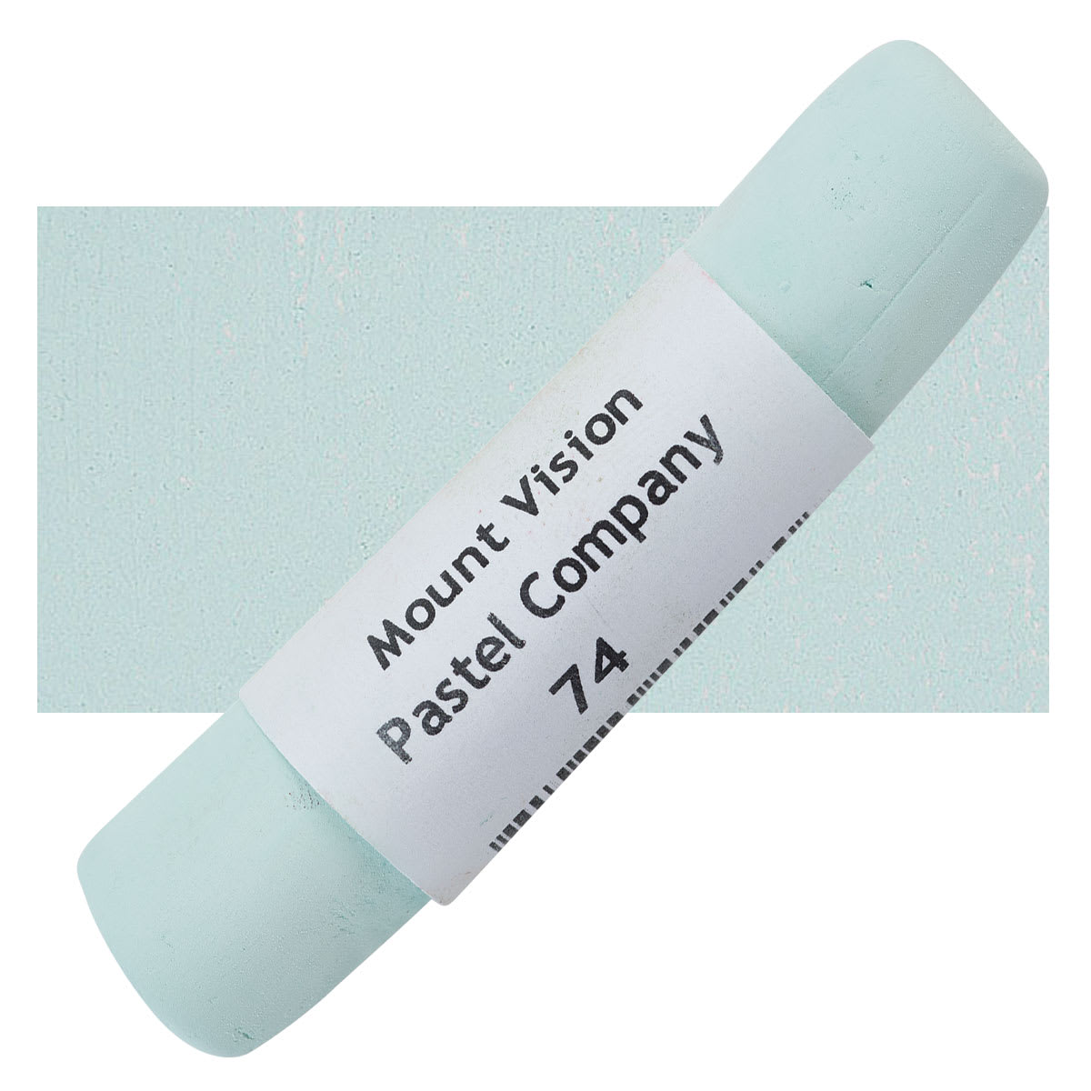 Mount Vision Handmade Pastel - Blue Green 74 pastel and swatch