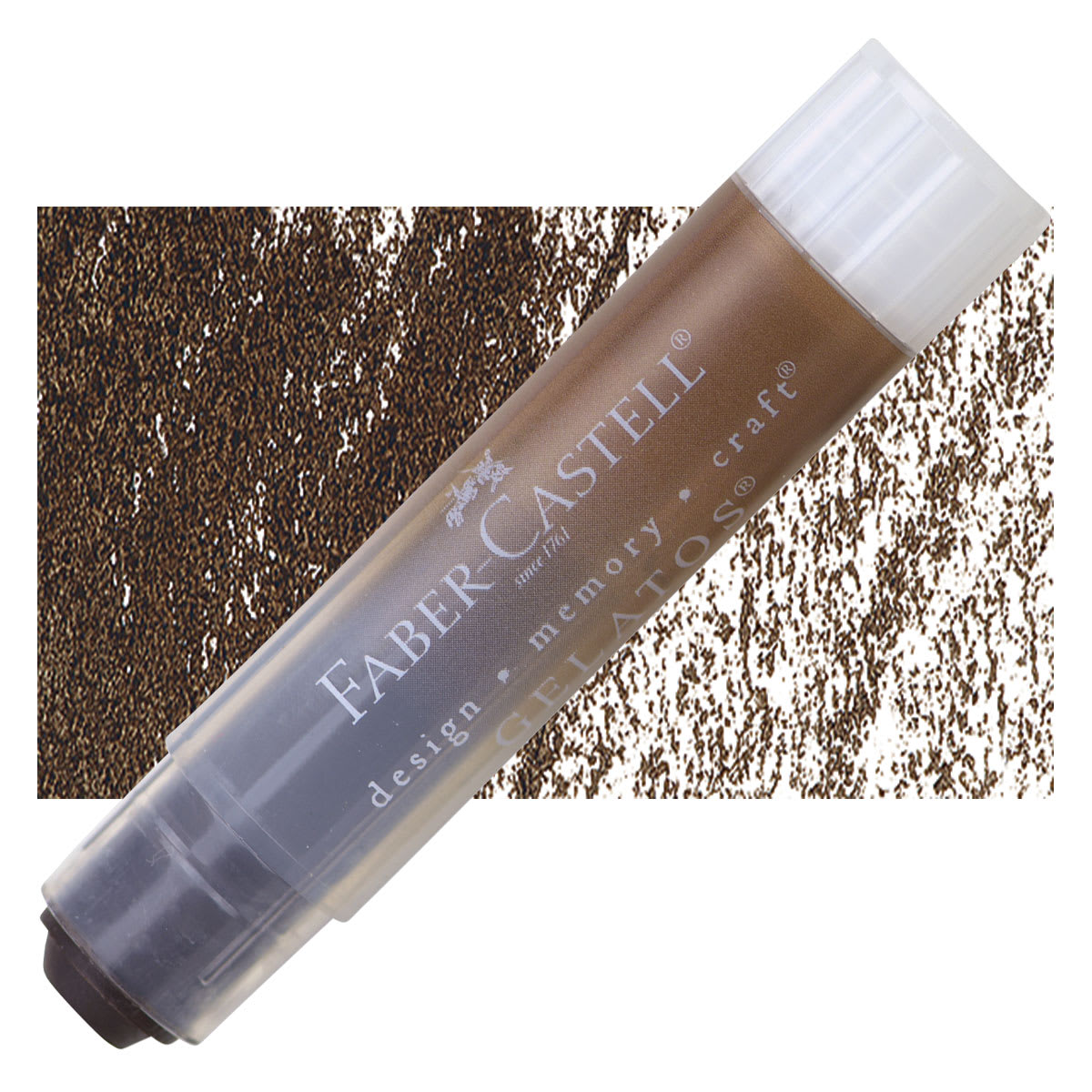 Faber-Castell Gelato - Chocolate stick and swatch