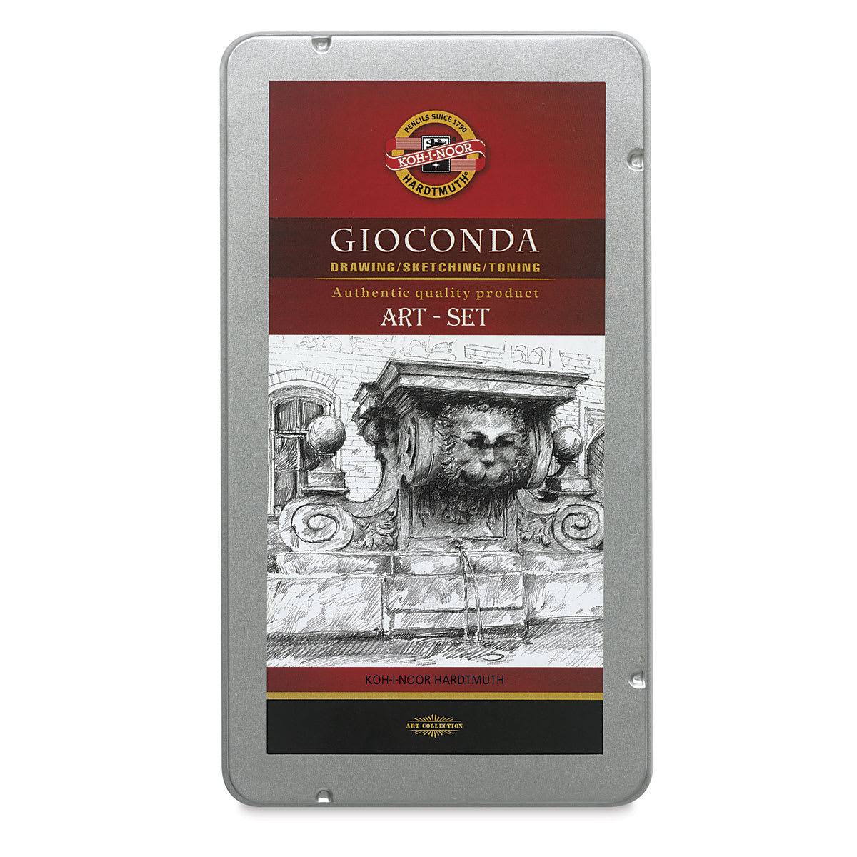 Koh-I-Noor Gioconda Art Sets - Front of package of Graphite Set Koh-I-Noor Gioconda Art Sets - Front of package of Graphite Set