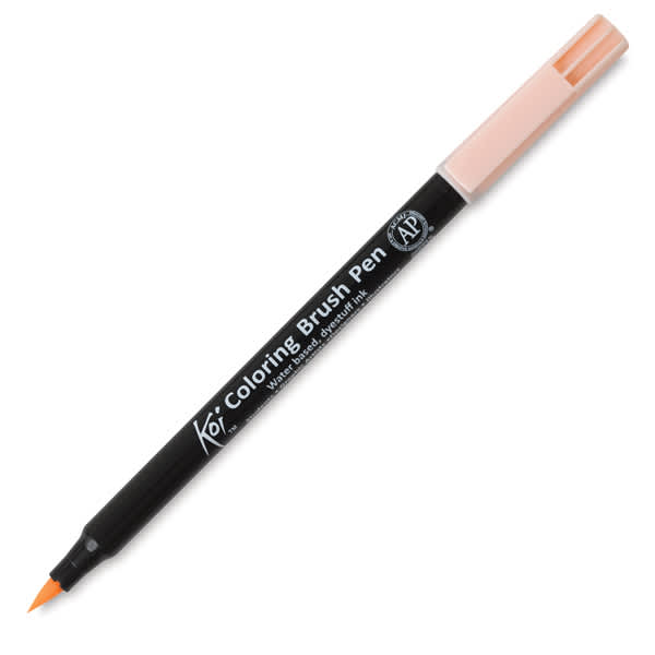 Sakura Koi Coloring Brush Pen, Individual - Coral Red Sakura Koi Coloring Brush Pen, Individual - Coral Red