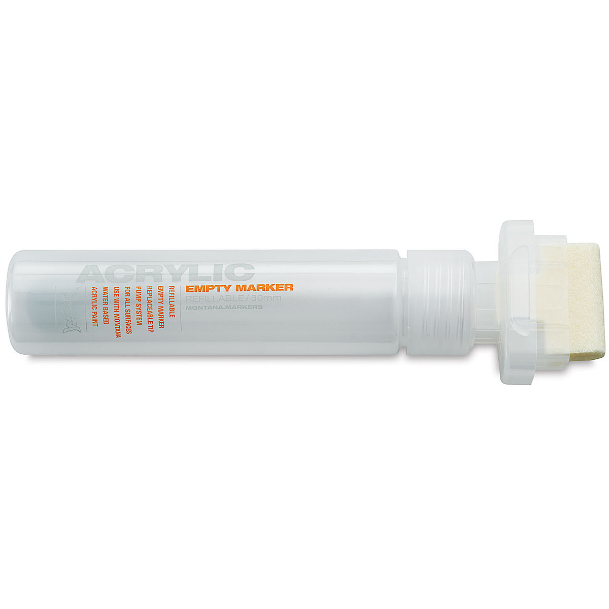 Montana Refillable Empty Marker - 30 mm Tip Montana Refillable Empty Marker - 30 mm Tip