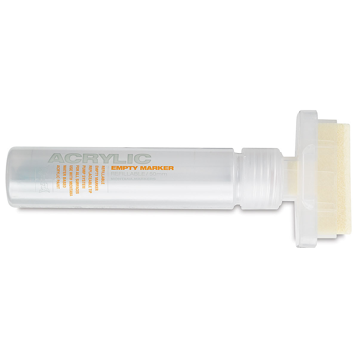 Montana Refillable Empty Marker - 50 mm Tip Montana Refillable Empty Marker - 50 mm Tip