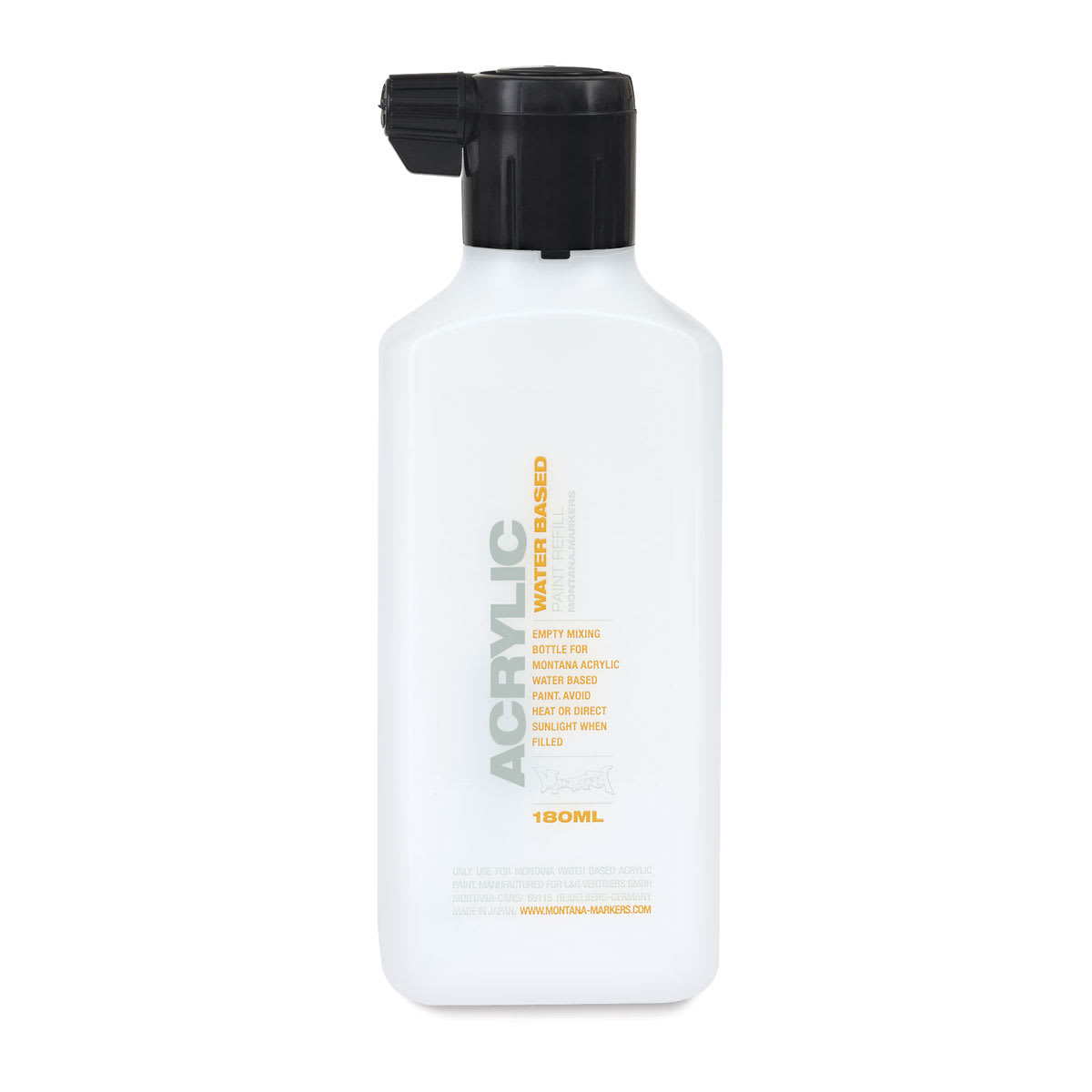Montana Acrylic Empty Bottle - 180 ml