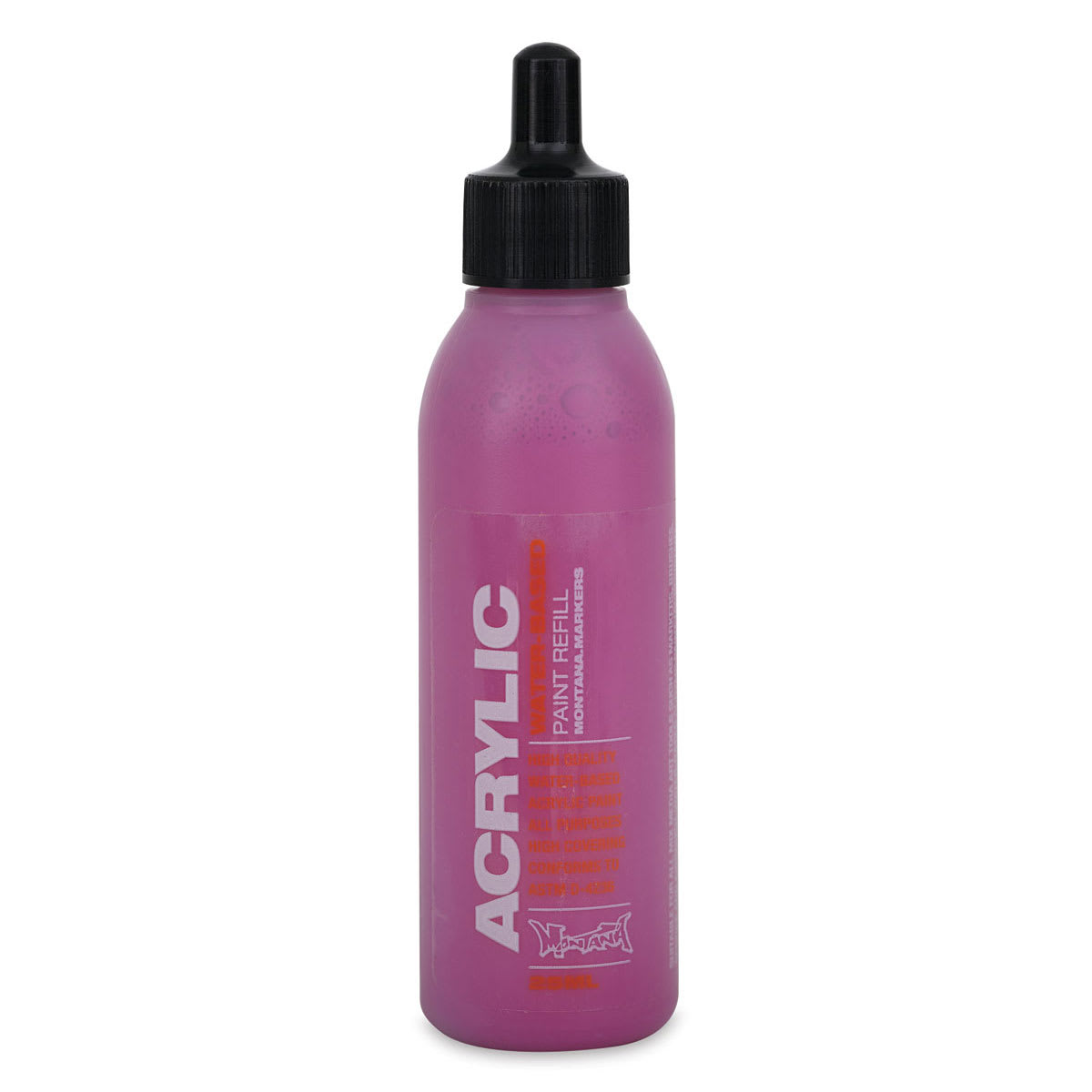 Montana Acrylic Marker Refill - Shock Pink, 25 ml bottom Montana Acrylic Marker Refill - Shock Pink, 25 ml bottom