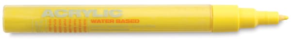 Montana Acrylic Marker - 0.7 mm Tip, Shock Yellow Light Montana Acrylic Marker - 0.7 mm Tip, Shock Yellow Light