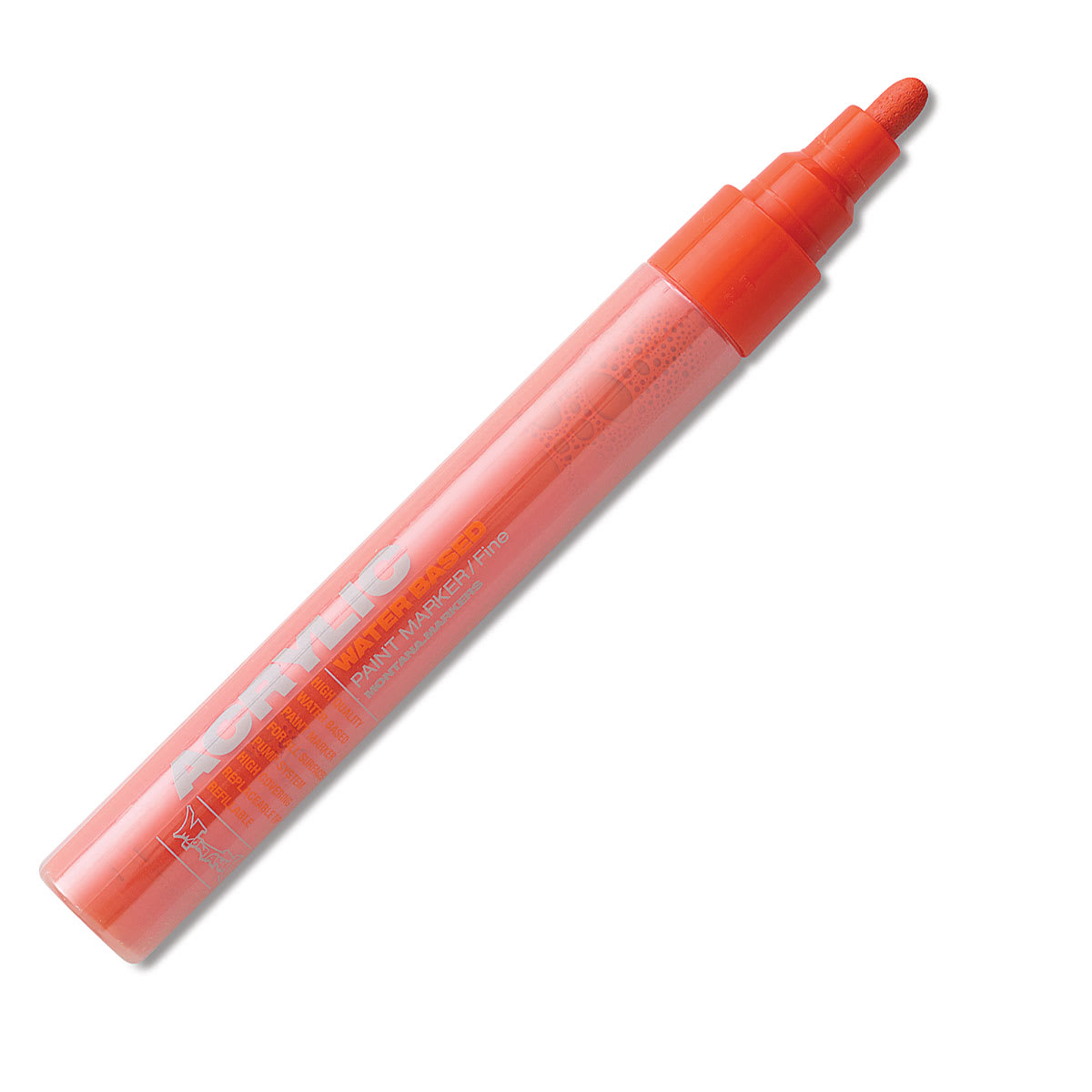 Montana Acrylic Marker - 2 mm, Shock Orange Dark