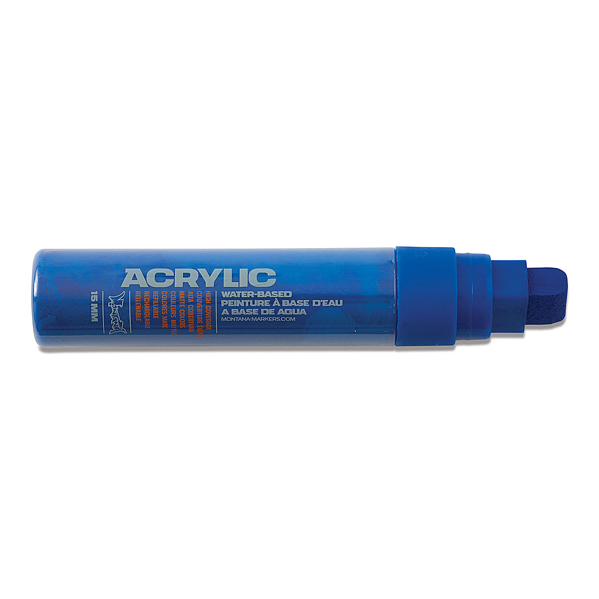 Montana Acrylic Marker - 15 mm Tip, Shock Blue