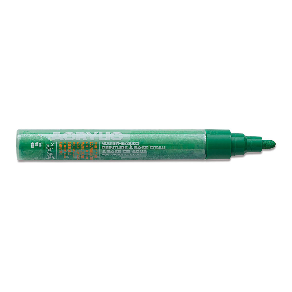 Montana Acrylic Marker - 2 mm Tip, Shock Green Dark