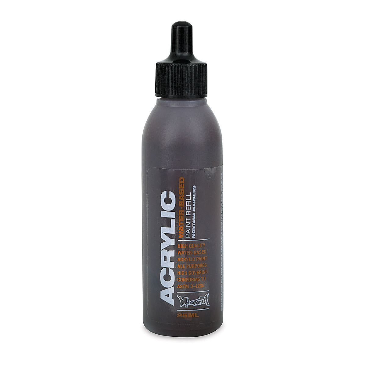Montana Acrylic Marker Refill - 25 ml , Shock Brown Dark, Refill