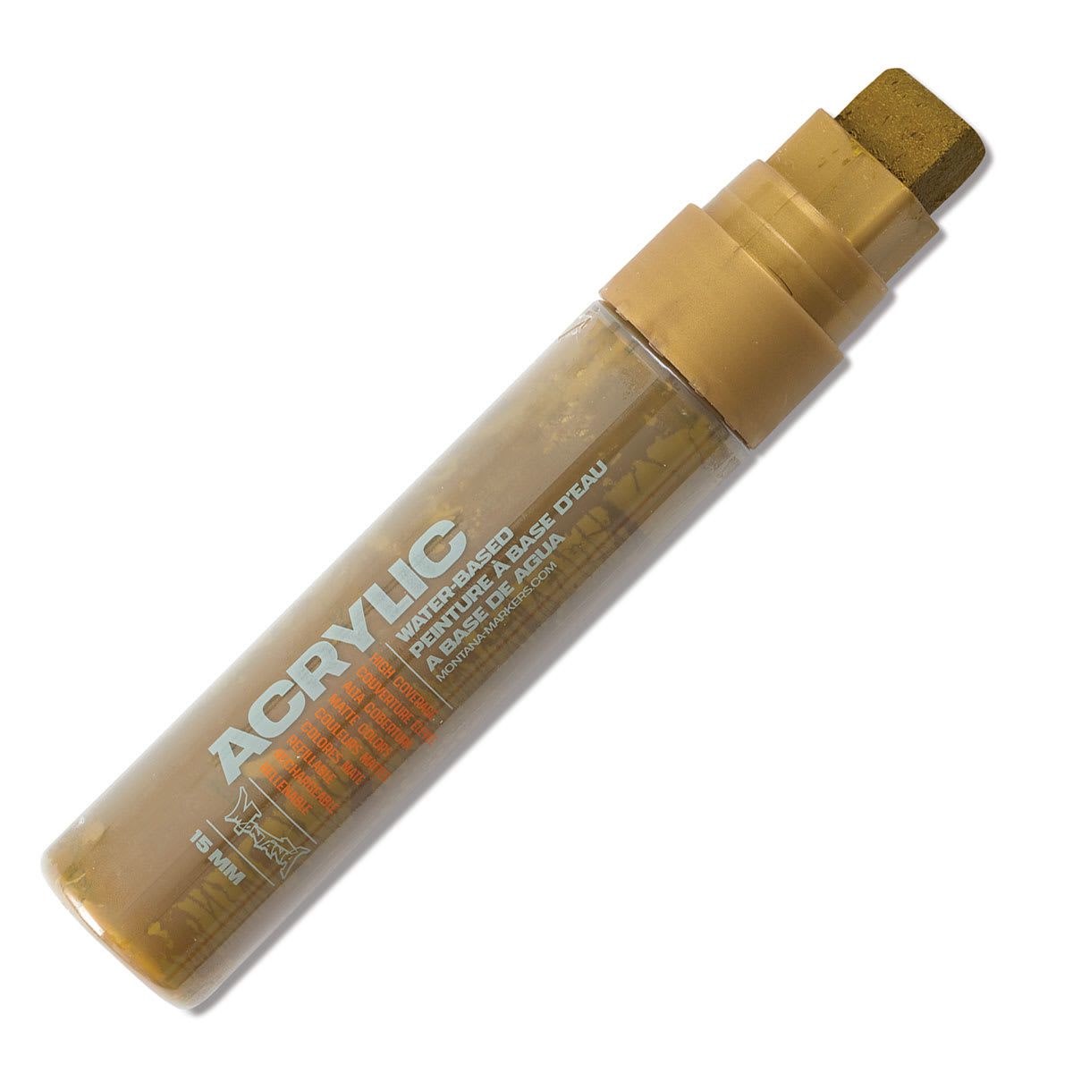 Montana Acrylic Marker - 15 mm, Matte Gold