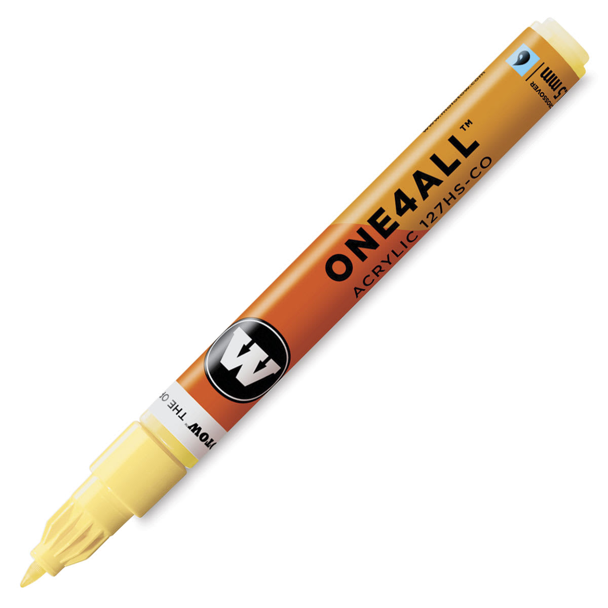 Molotow One4All Acrylic Marker - 1.5 mm Tip, Vanilla Pastel