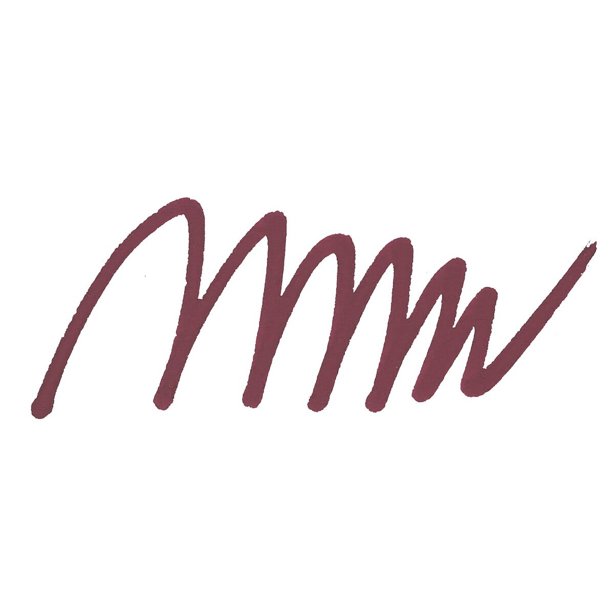 Molotow One4All Acrylic Marker - 15 mm Tip , Burgundy, Square Tip swatch