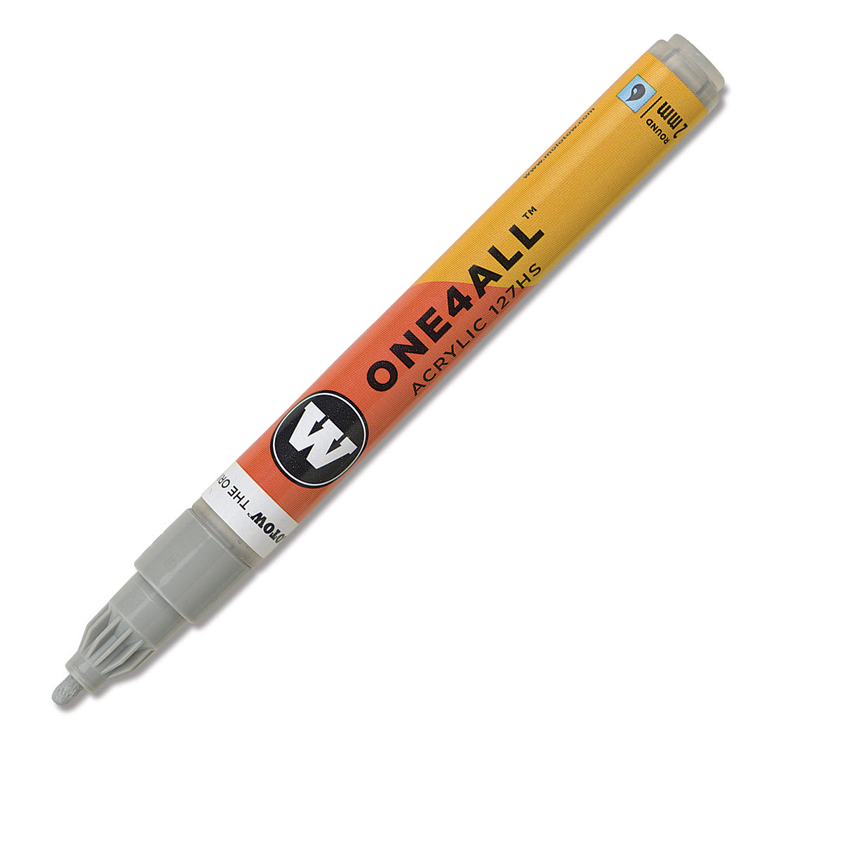 Molotow One4All Acrylic Marker - 2 mm, Grey Blue Light Molotow One4All Acrylic Marker - 2 mm, Grey Blue Light