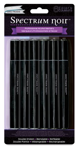 Cool Grays, Set of 6