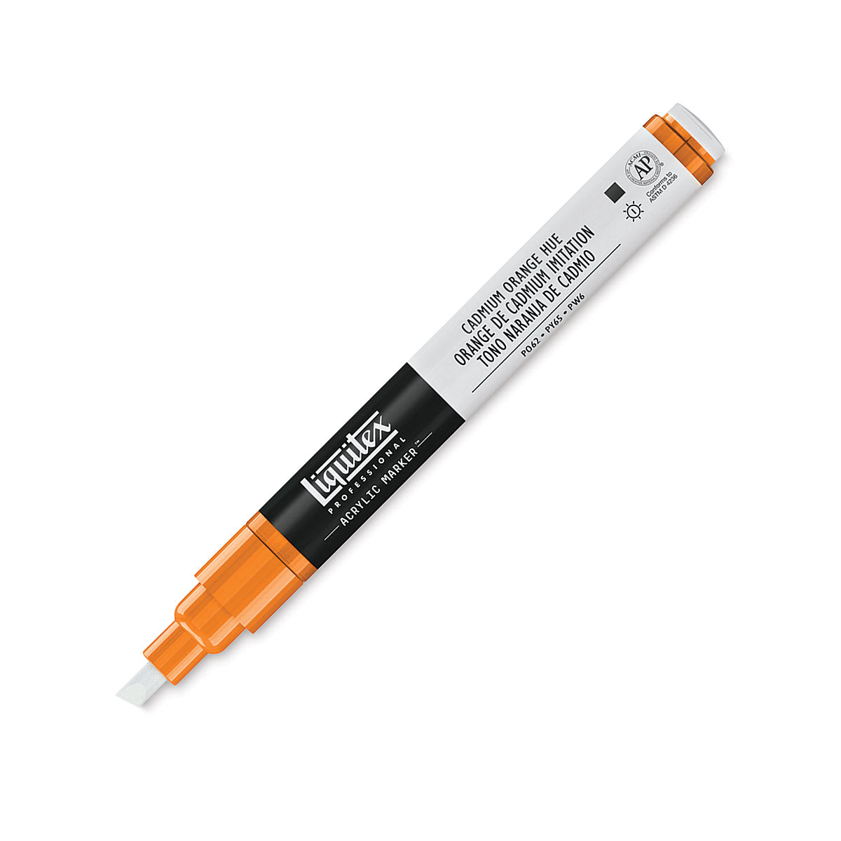 Liquitex Paint Marker - Cadmium Orange Hue, 2mm Tip