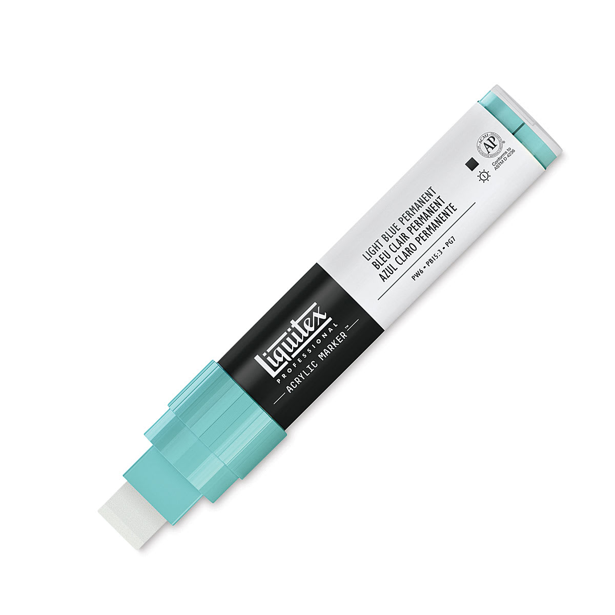 Liquitex Paint Marker - Light Blue Permanent, 15mm Tip