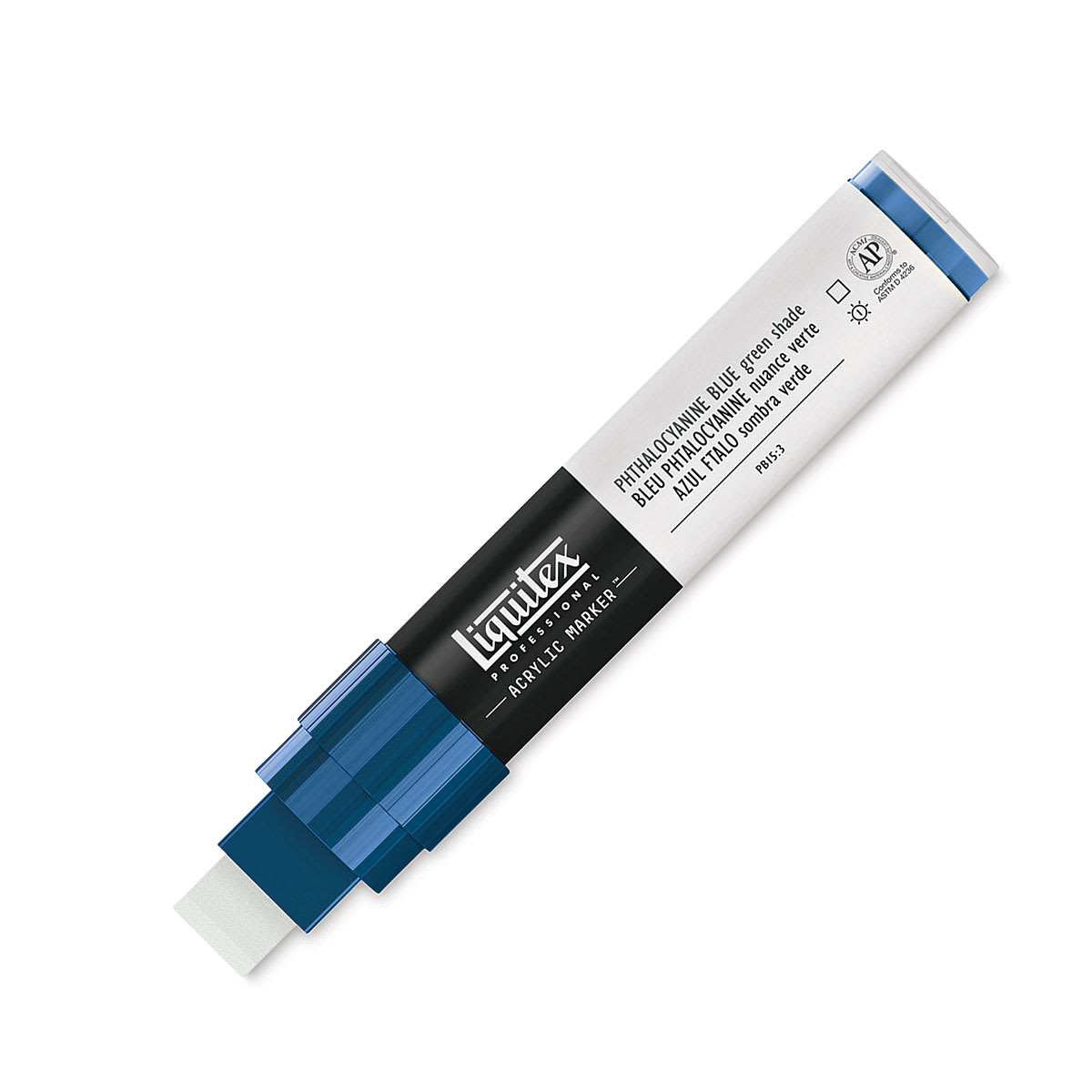 Liquitex Paint Marker - Phthalocyanine Blue (Green Shade), 15mm Tip