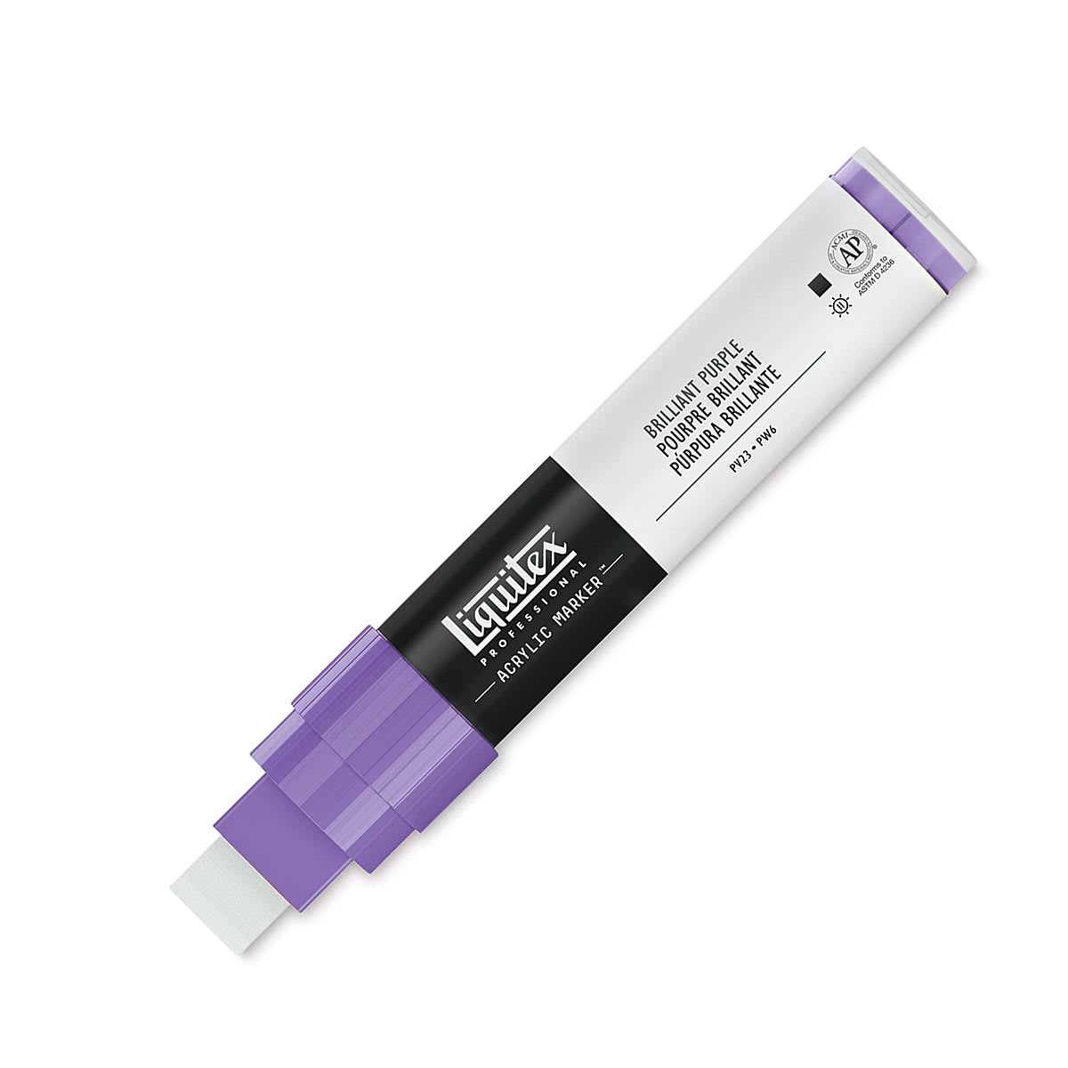 Liquitex Paint Marker - Brilliant Purple, 15mm Tip