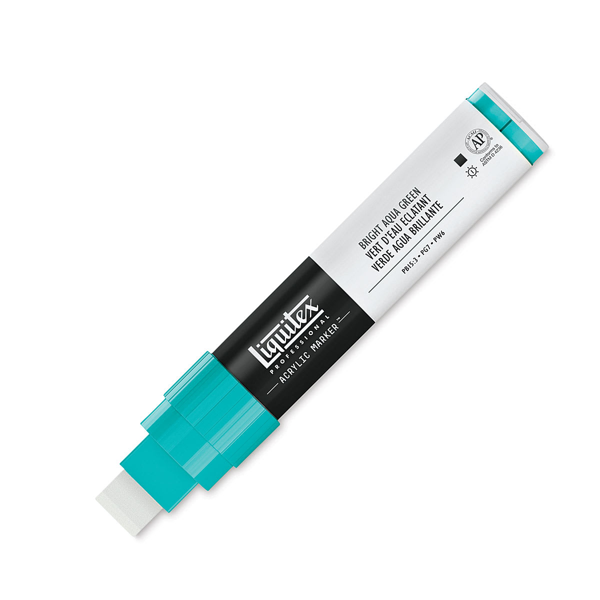 Liquitex Paint Marker - Bright Aqua Green, 15mm Tip