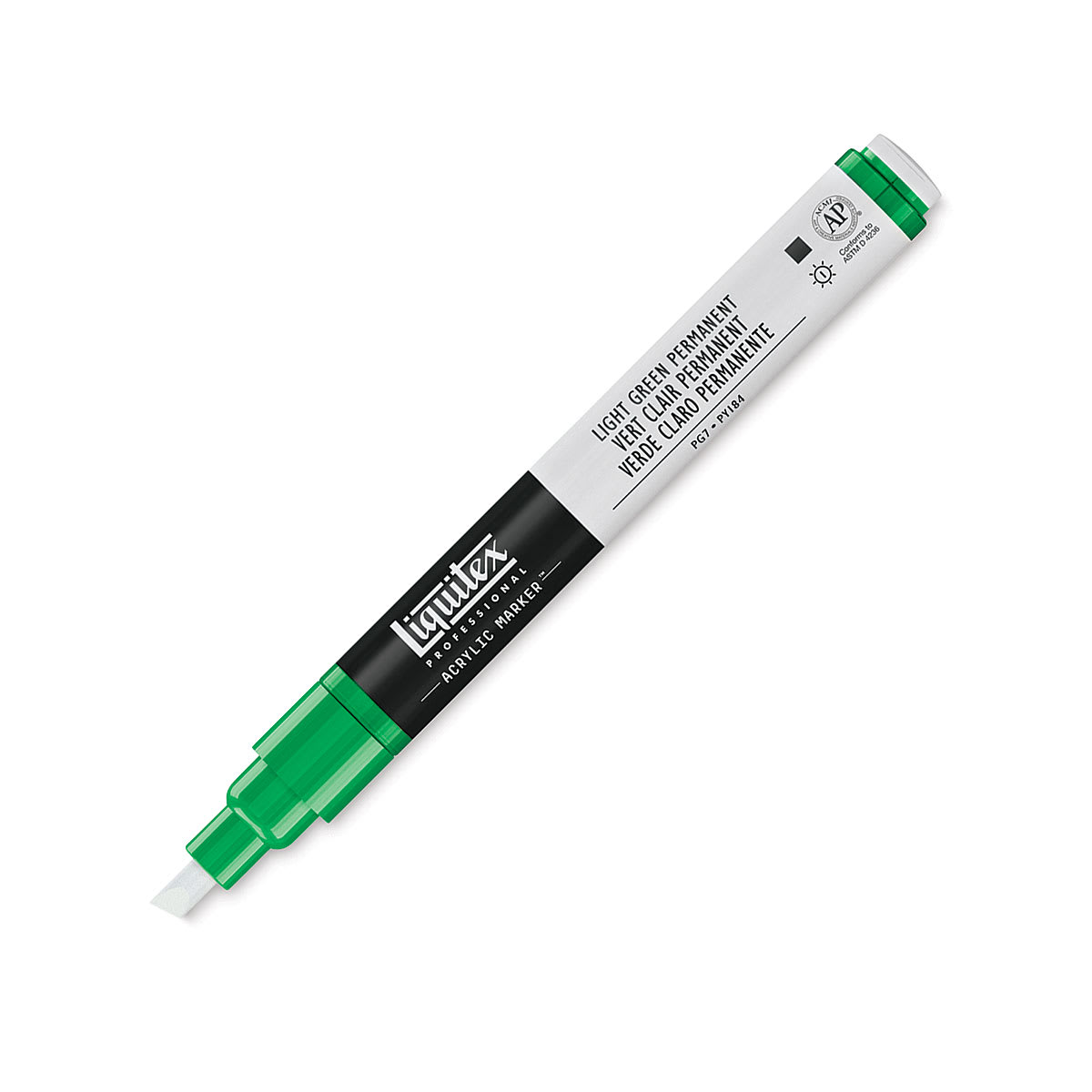 Liquitex Paint Marker - Light Green Permanent, 2mm Tip