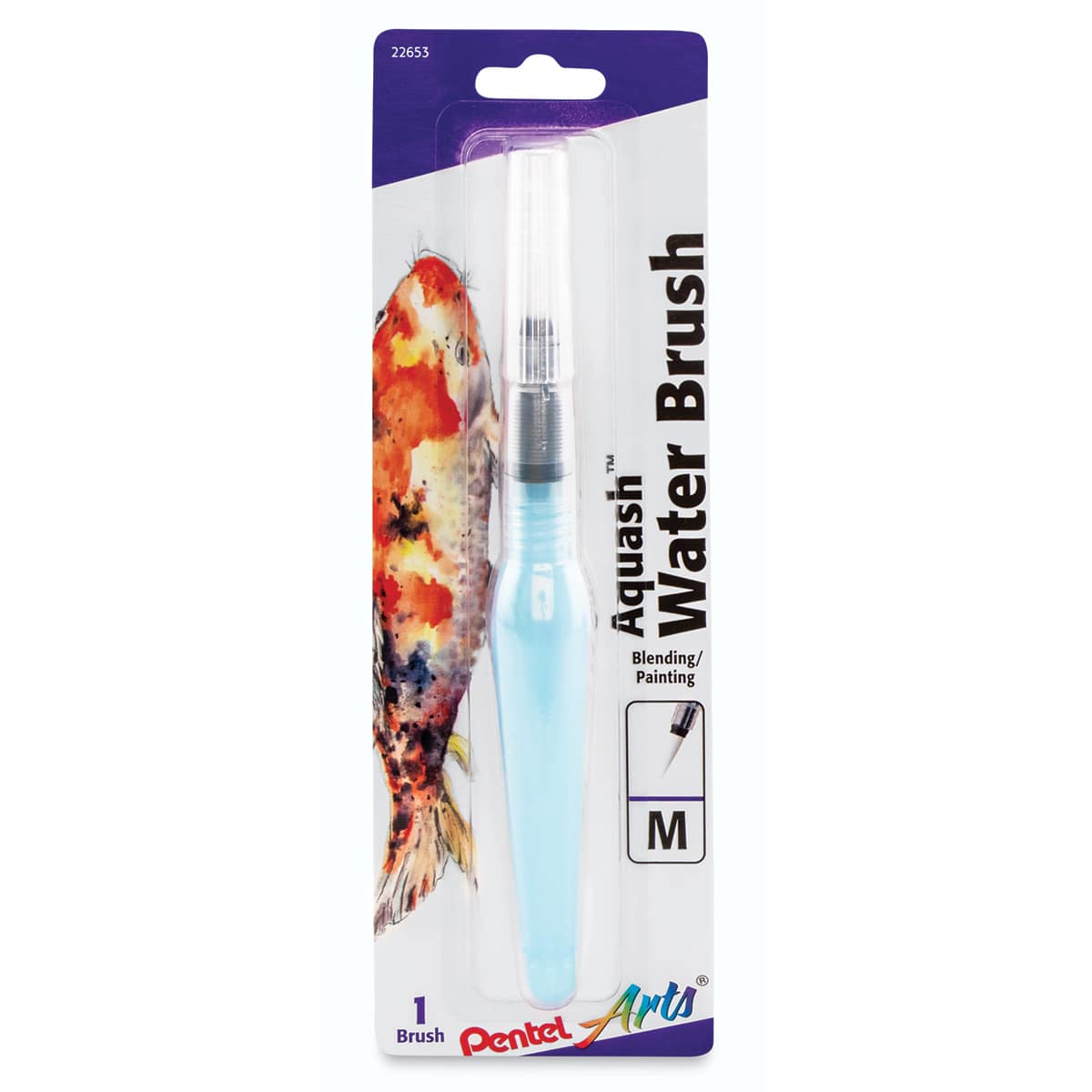 Pentel Aquash Water Brush, blending, Medium in package Pentel Aquash Water Brush, blending, Medium in package