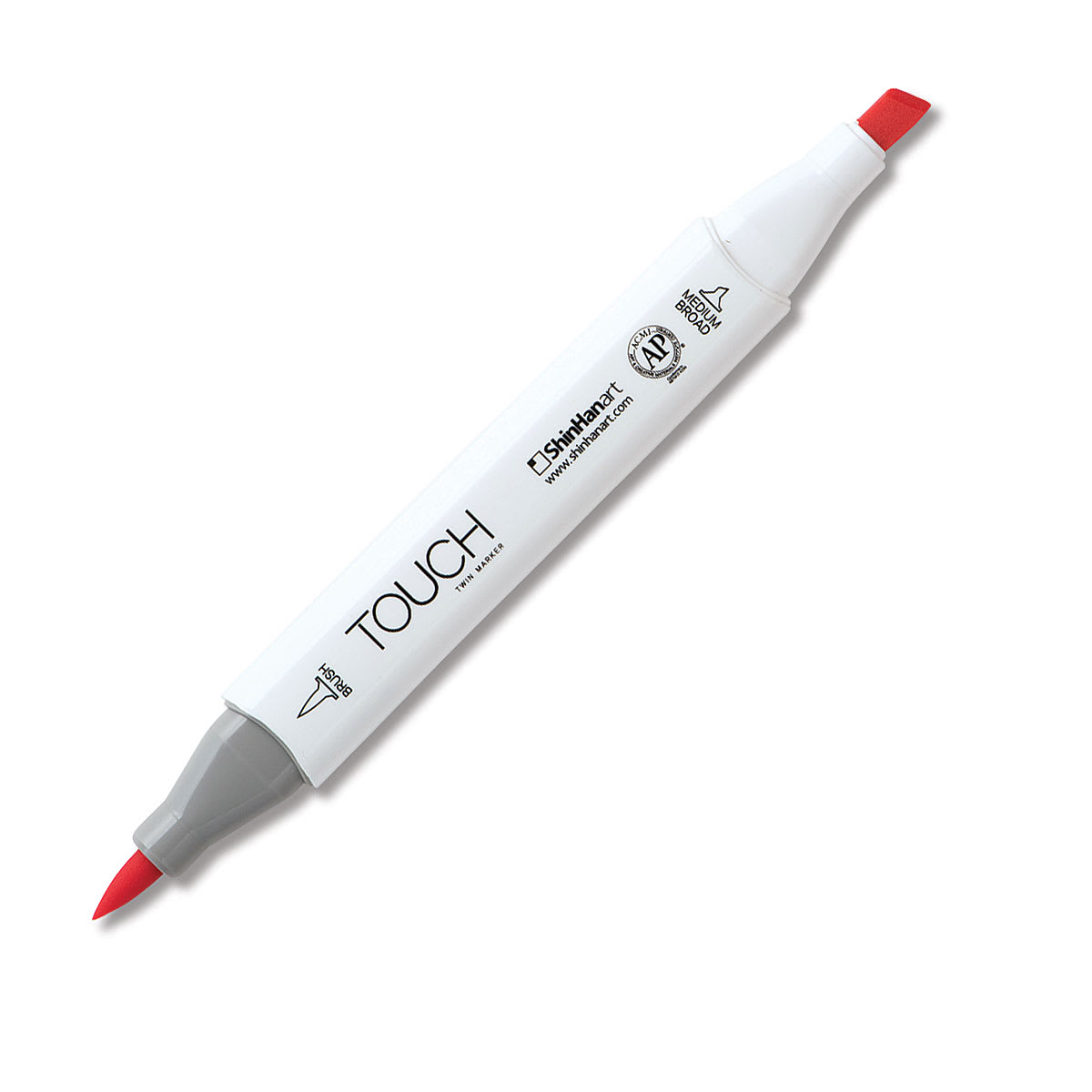 ShinHan Touch Twin Brush Marker - Vermilion (marker)